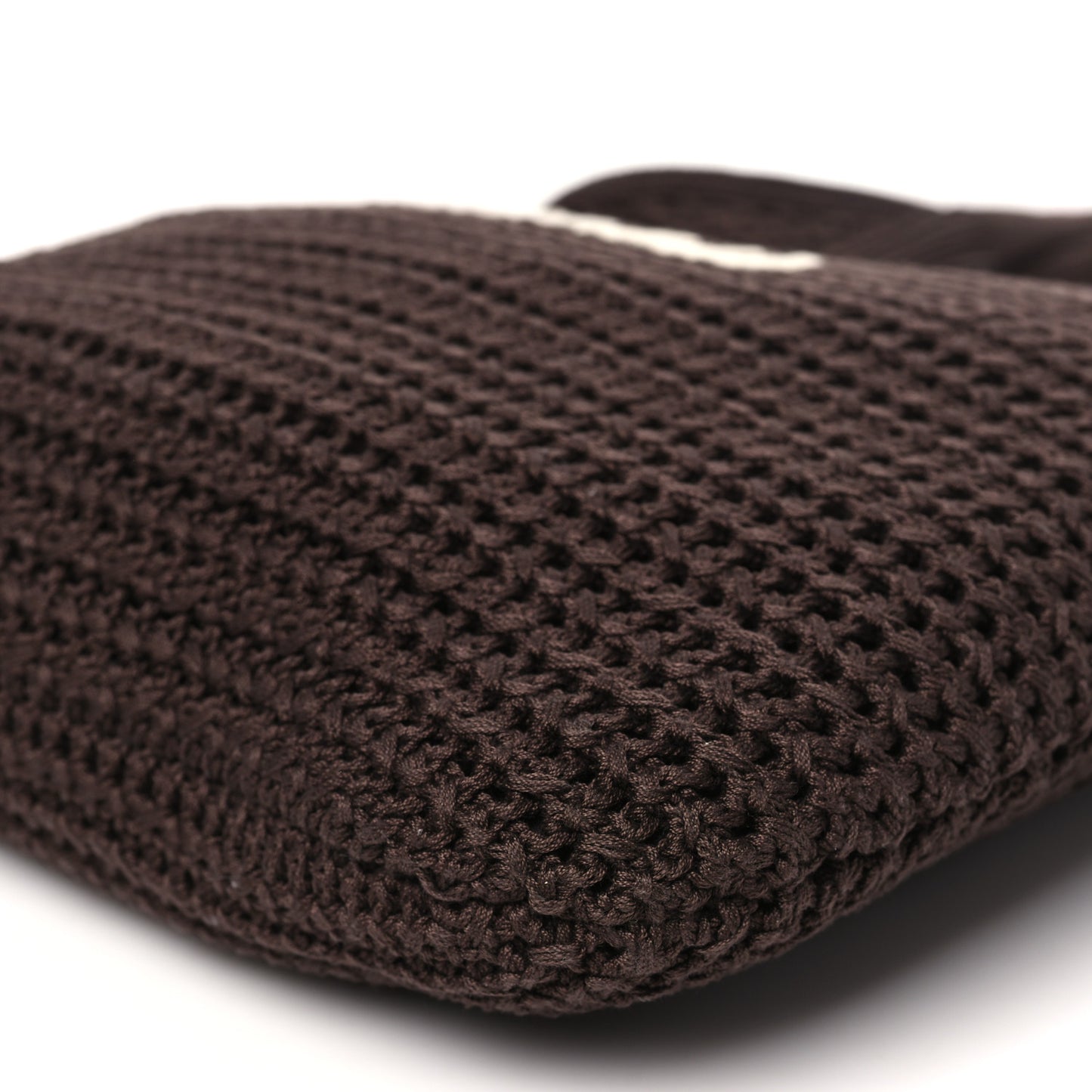 Cotton Crochet Ivy Bag Cacao Talco