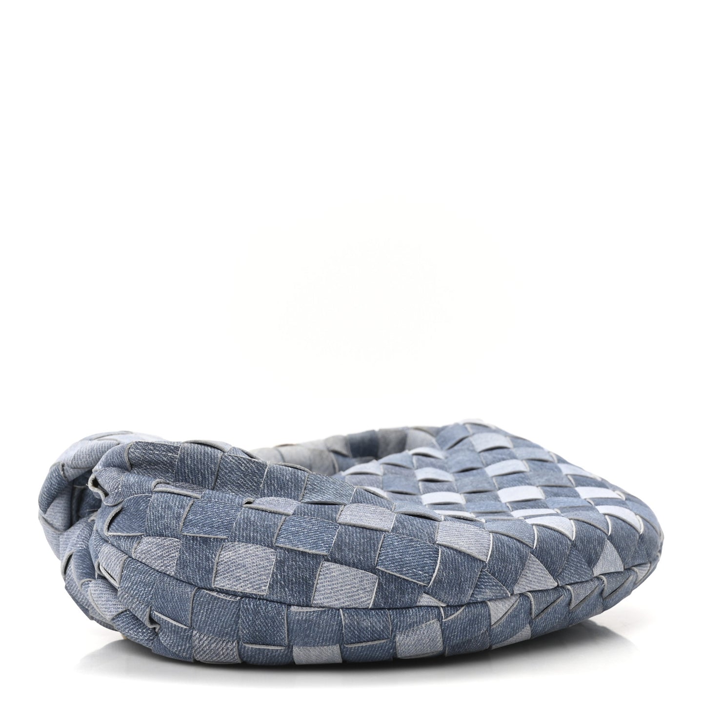 Nappa Denim Effect Intrecciato Mini Jodie Denim