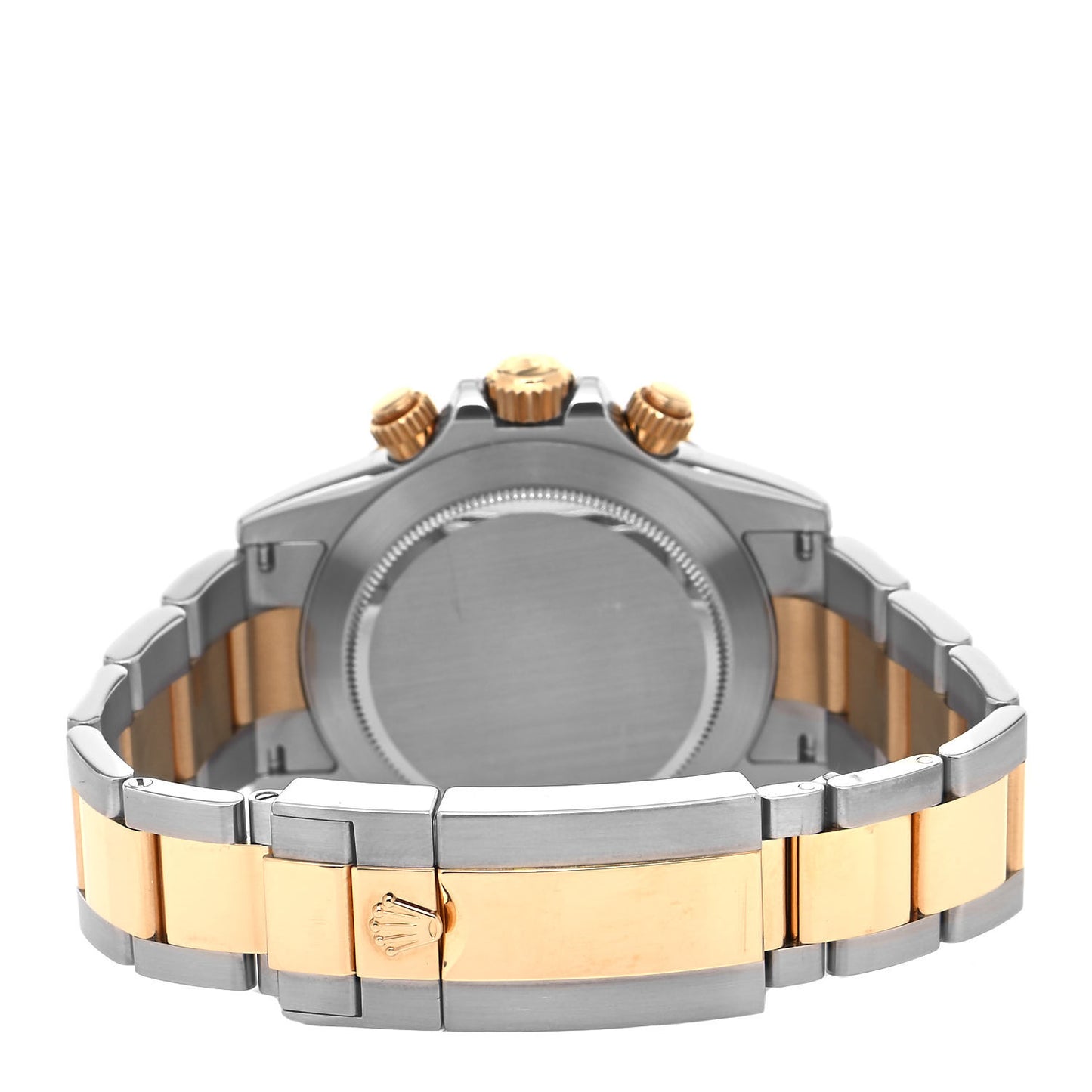 Stainless Steel 18K Yellow Gold Diamond 40mm Oyster Perpetual Cosmograph Daytona Watch Black 116523