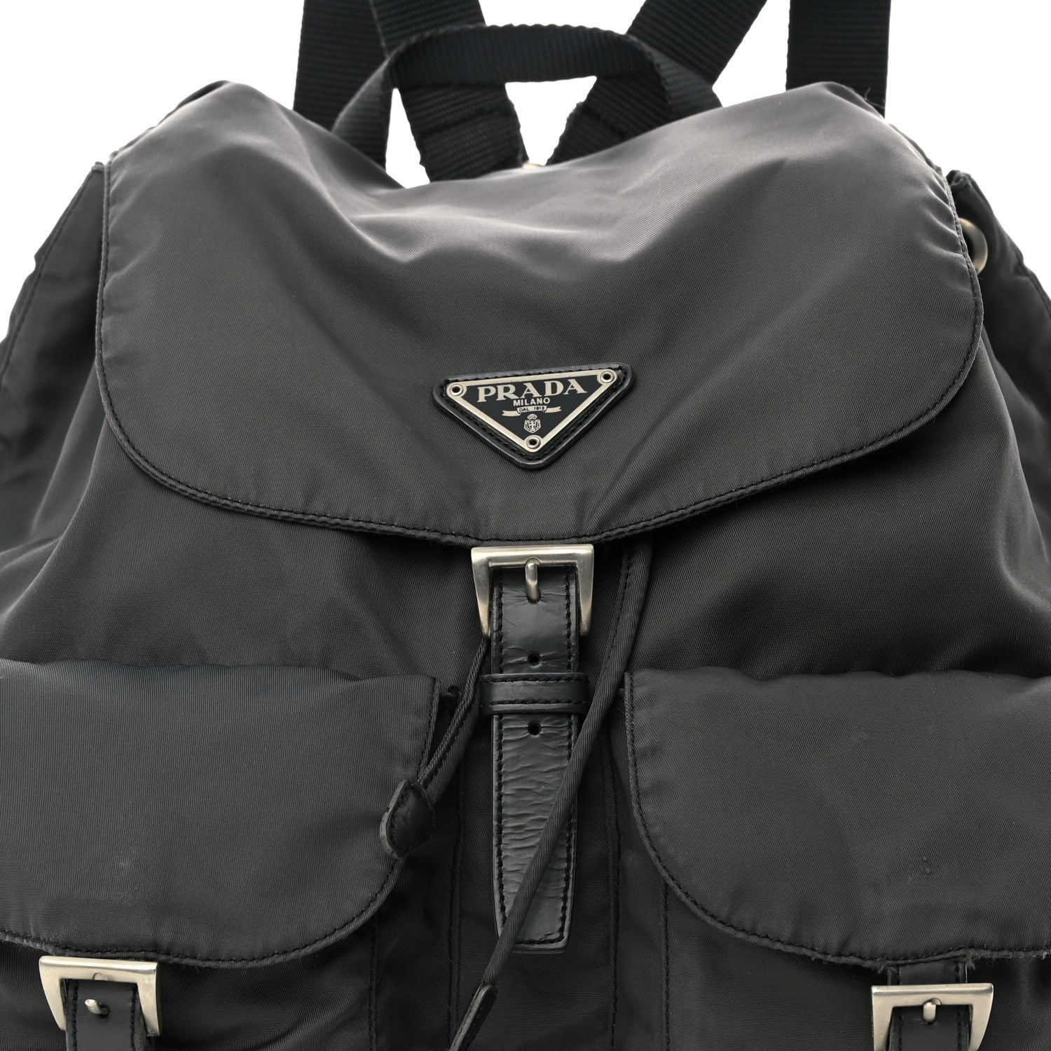 Prada Nylon Vela Large Backpack Ardesia 8 of 24