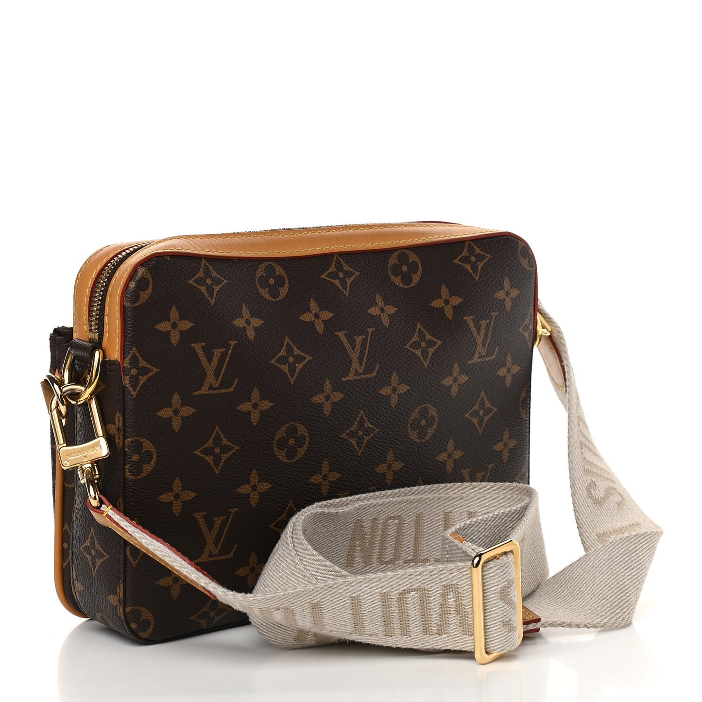 X NIGO Reverse Monogram Stripes Trio Messenger