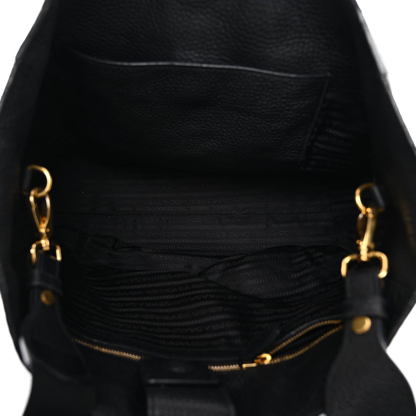 Vitello Phenix Tote Black