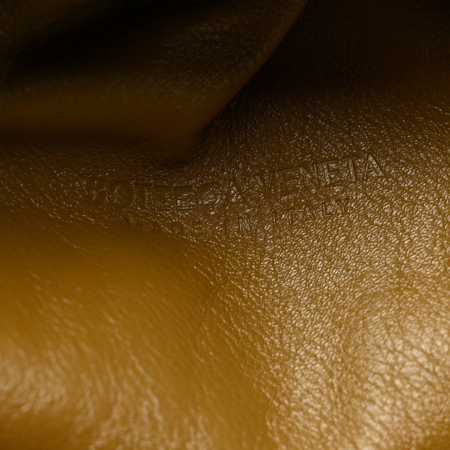 Smooth Butter Calf The Pouch Oversized Clutch Cammello