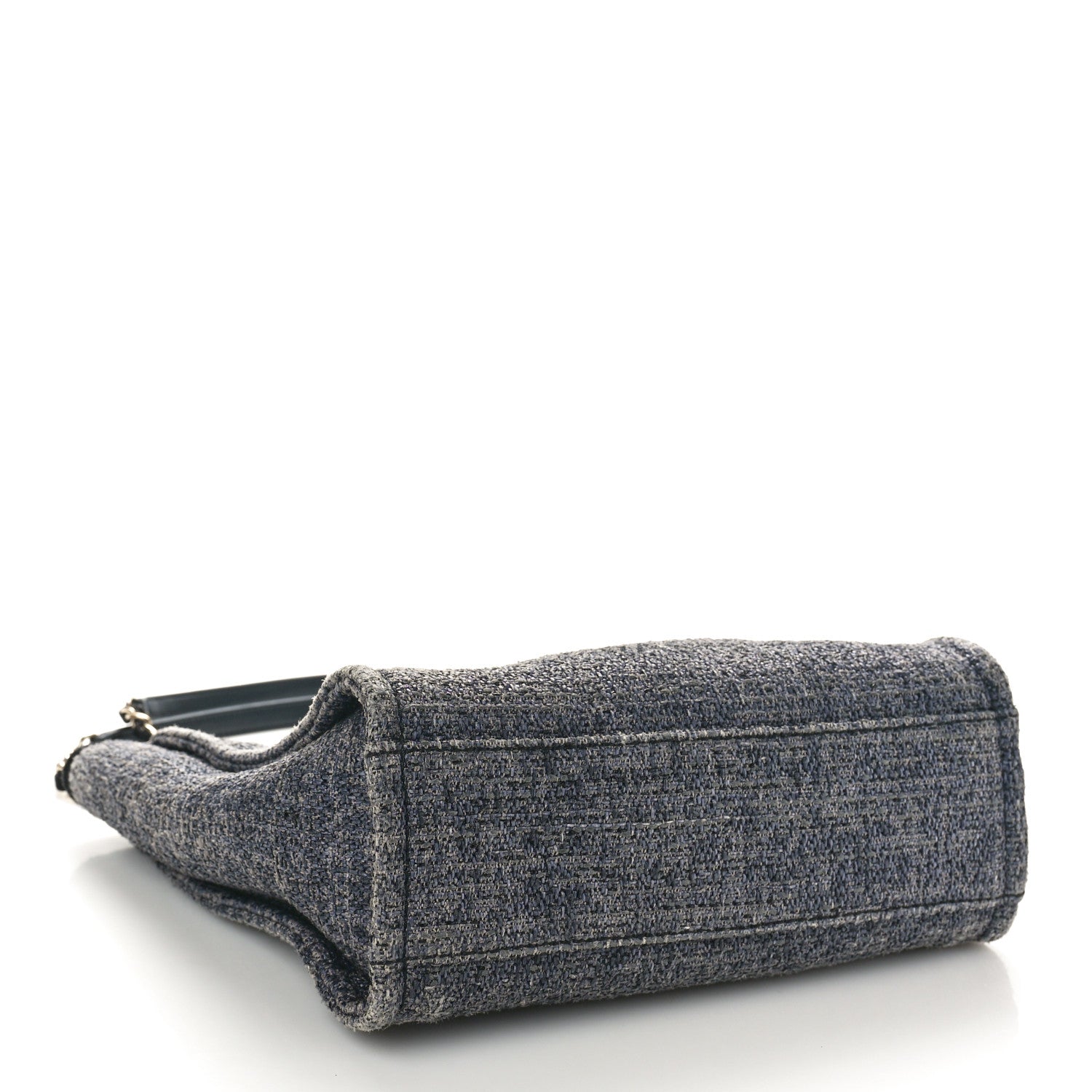 Chanel Lurex Boucle Mini Deauville Tote Black 5 of 11