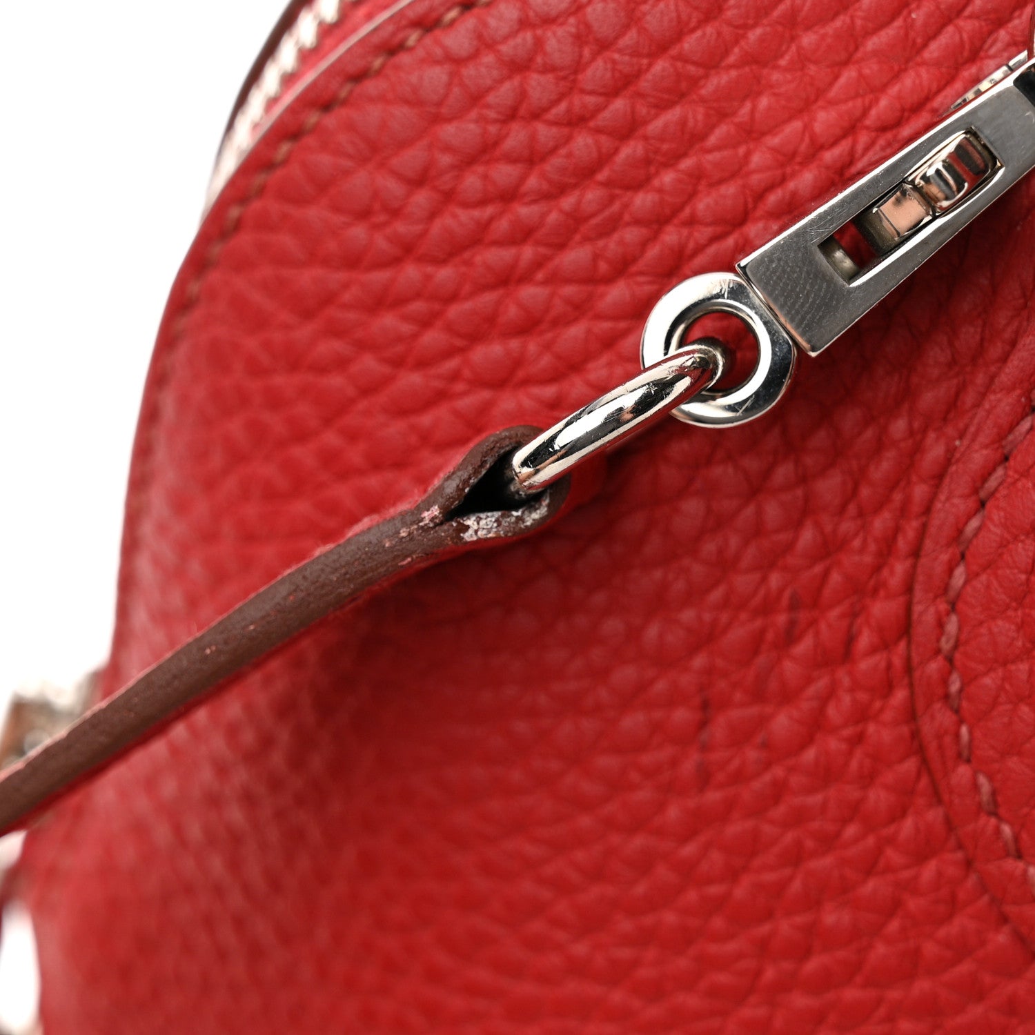 Hermes Taurillon Clemence Bolide 31 Rouge Garance 15 of 16