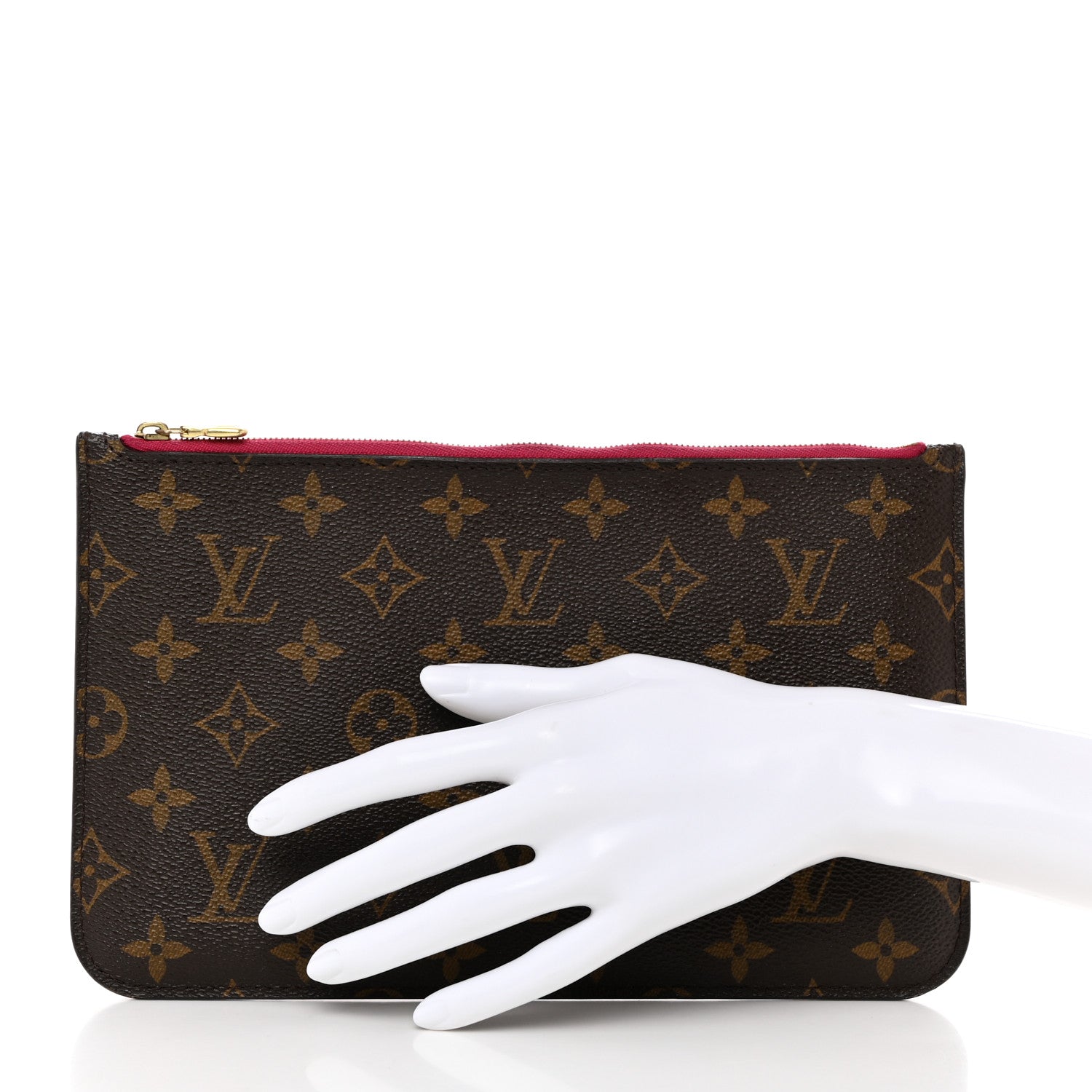 Louis Vuitton Monogram Neverfull MM GM Pochette Pivoine 2 of 7