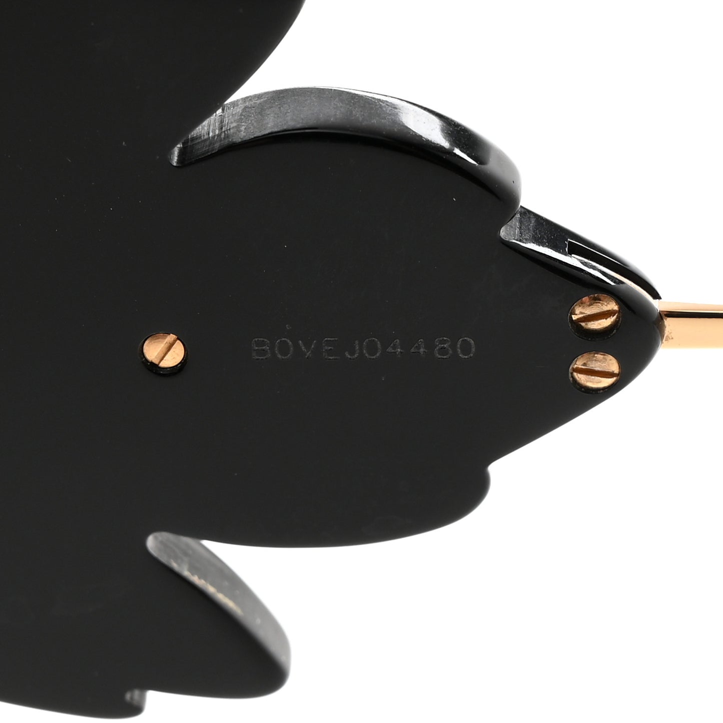 Acetate Square Frame Wing Sunglasses GG0535S Black
