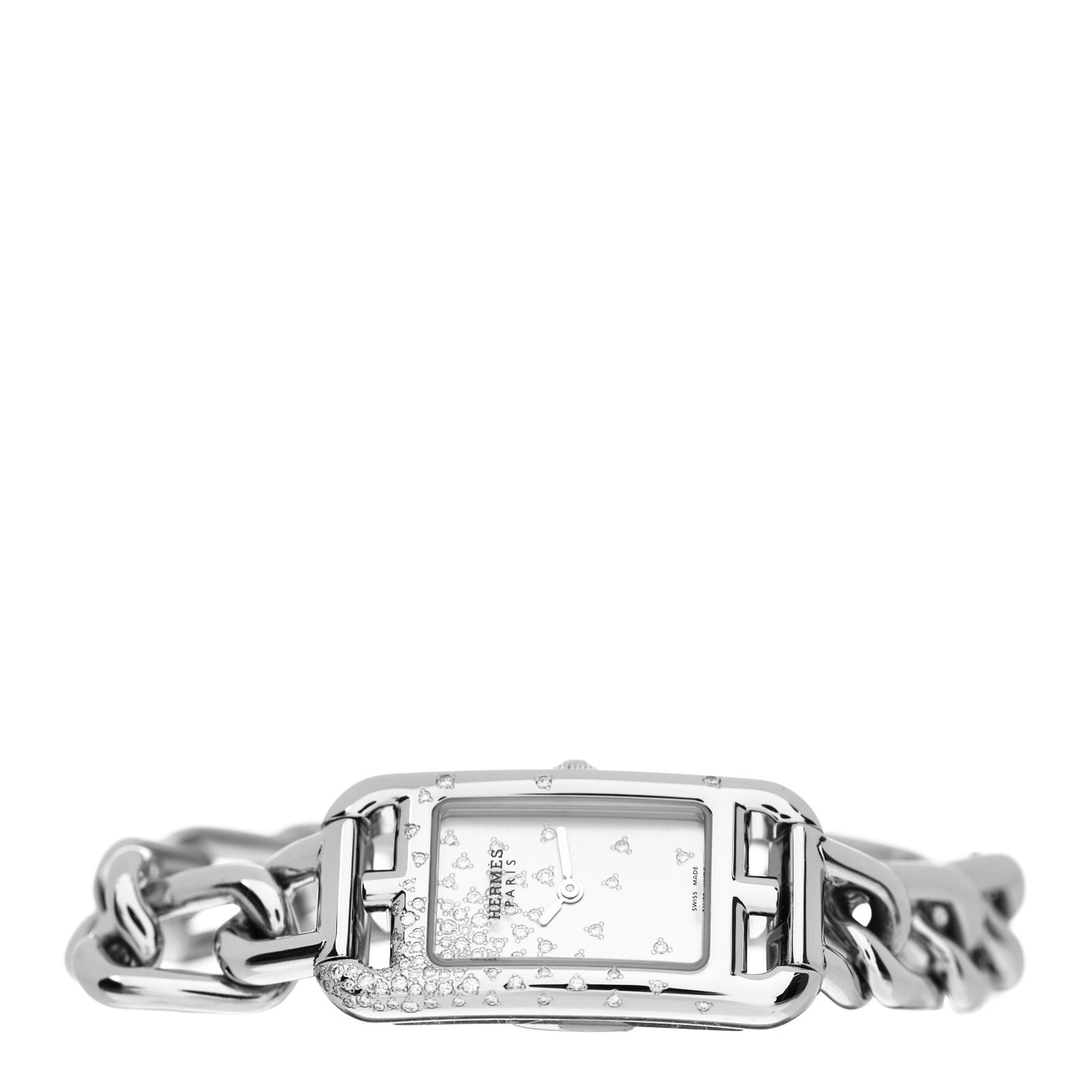 Stainless Steel Diamond 17mm Nantucket Jete De Diamants Quartz Watch