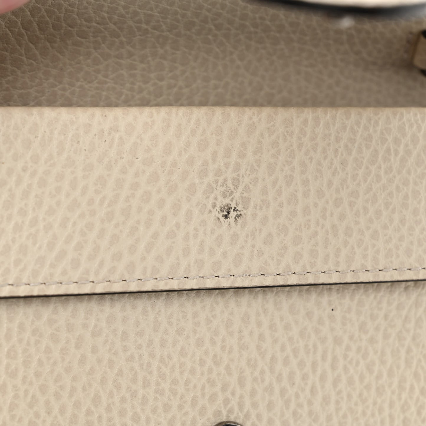 Dollar Calfskin Crystal Super Mini Dionysus Shoulder Bag Mystic White Black Diamond
