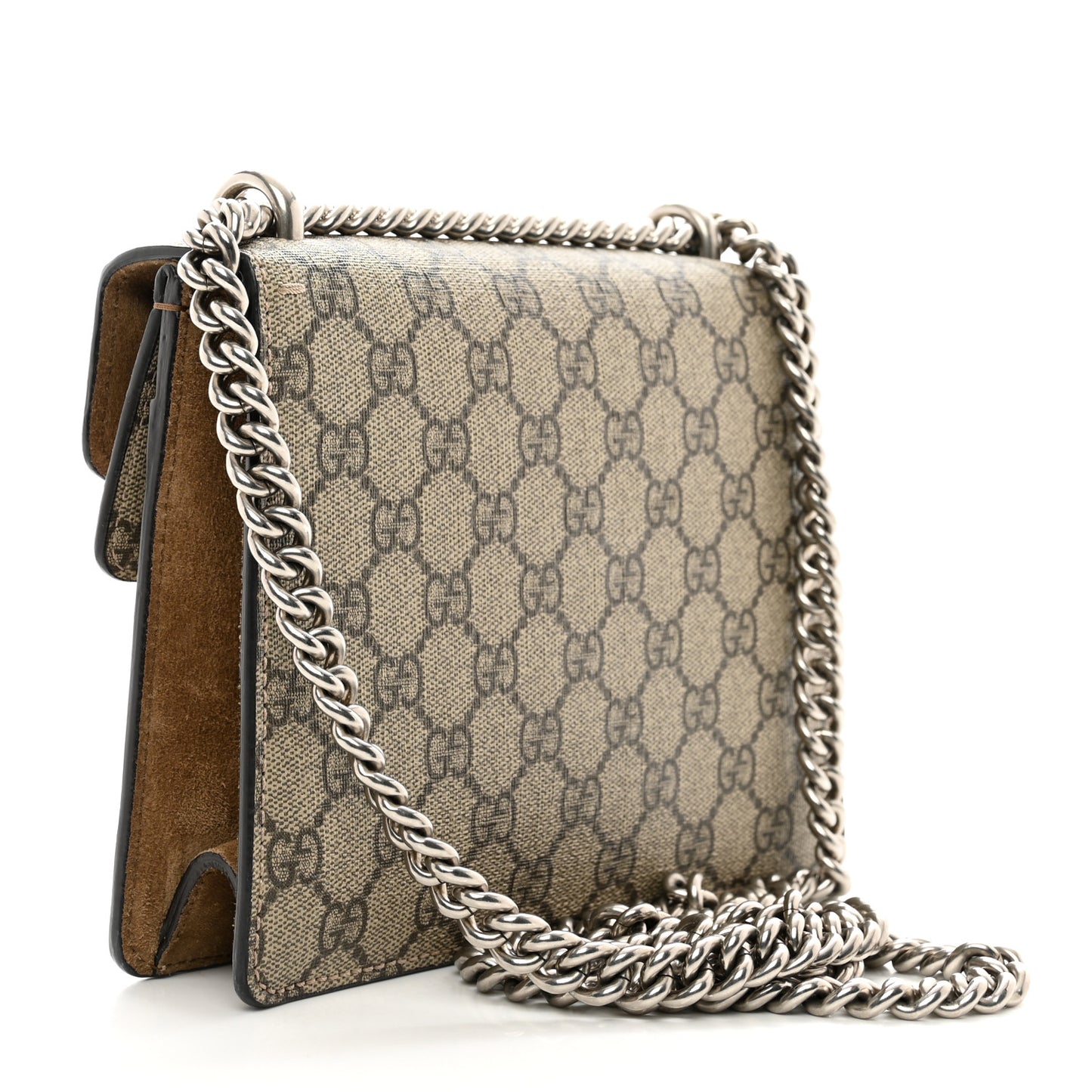 GG Supreme Monogram Mini Dionysus Shoulder Bag Taupe