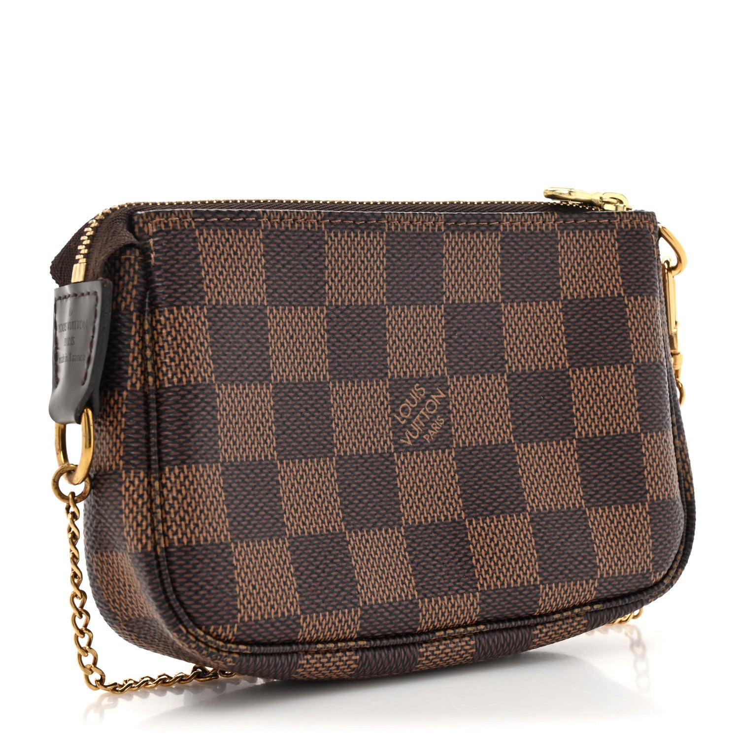 Louis Vuitton Damier Ebene Mini Pochette Accessories 4 of 12