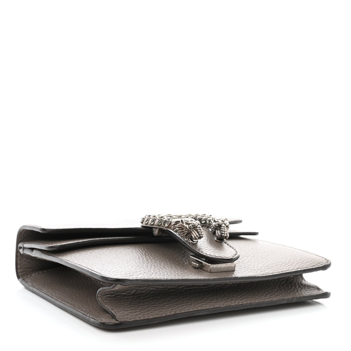 Calfskin Mini Dionysus Shoulder Bag Dusty Grey
