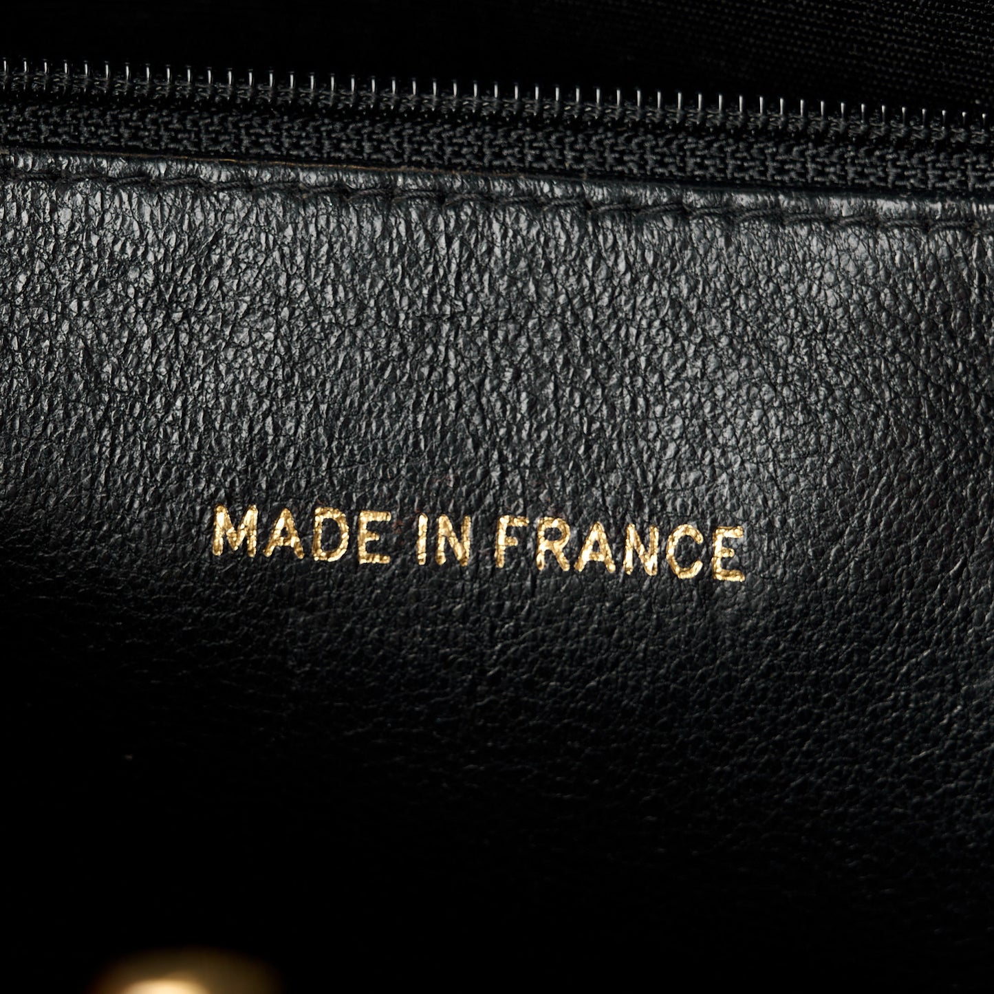 Lambskin Quilted CC Shoulder Bag Black