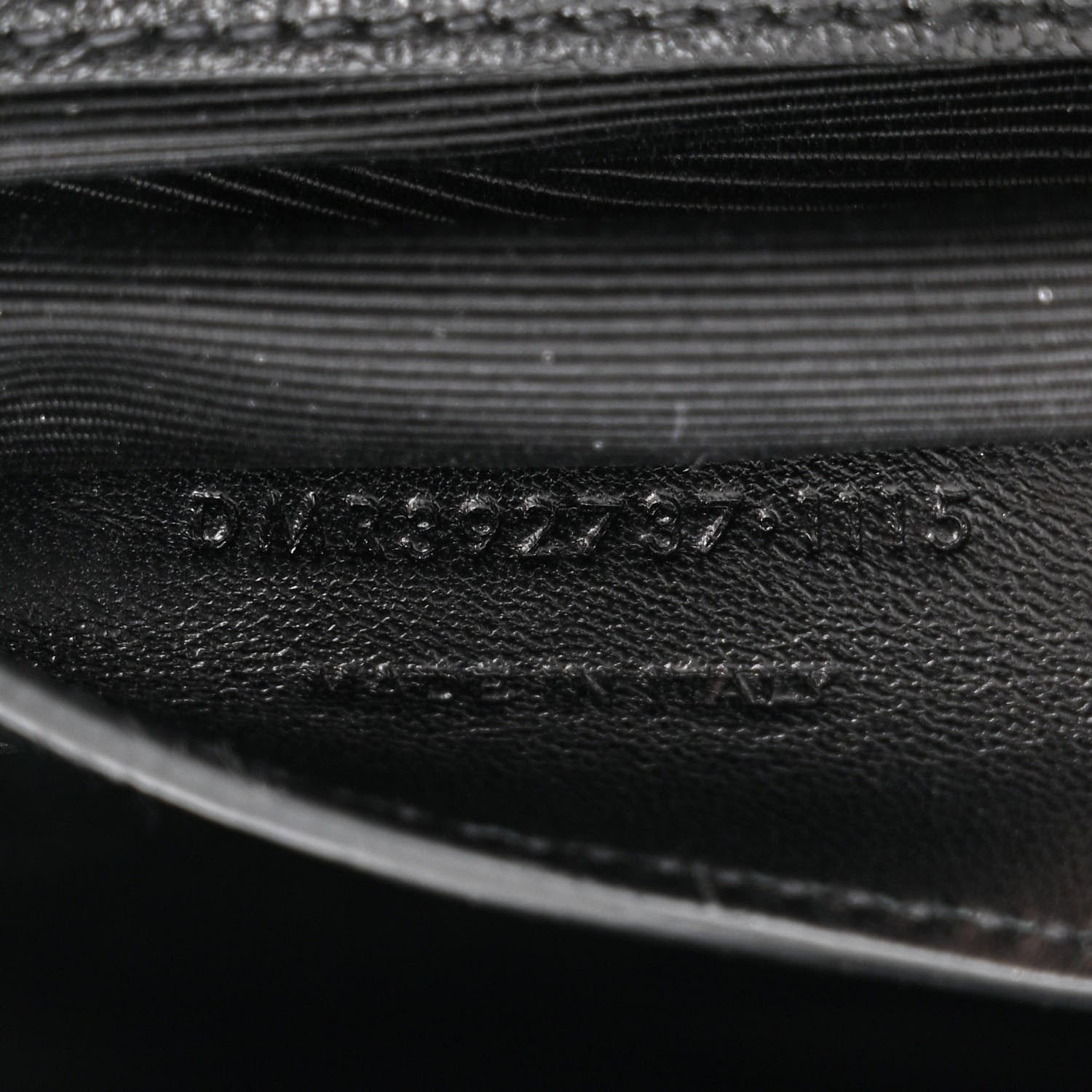 Saint Laurent Sheepskin Matelasse Chevron Monogram Medium College Bag Black 7 of 10