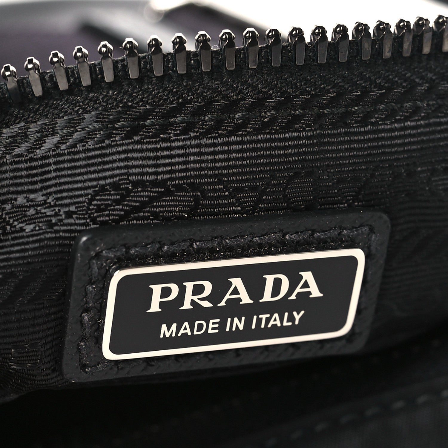 Prada Re-Nylon Saffiano Belt Bag Black 5 of 9