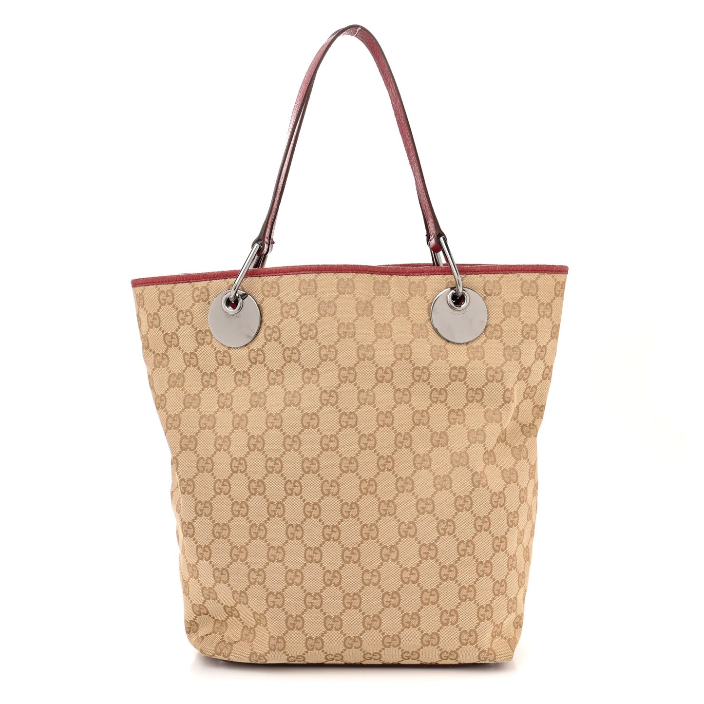 Monogram Large Eclipse Tote Red