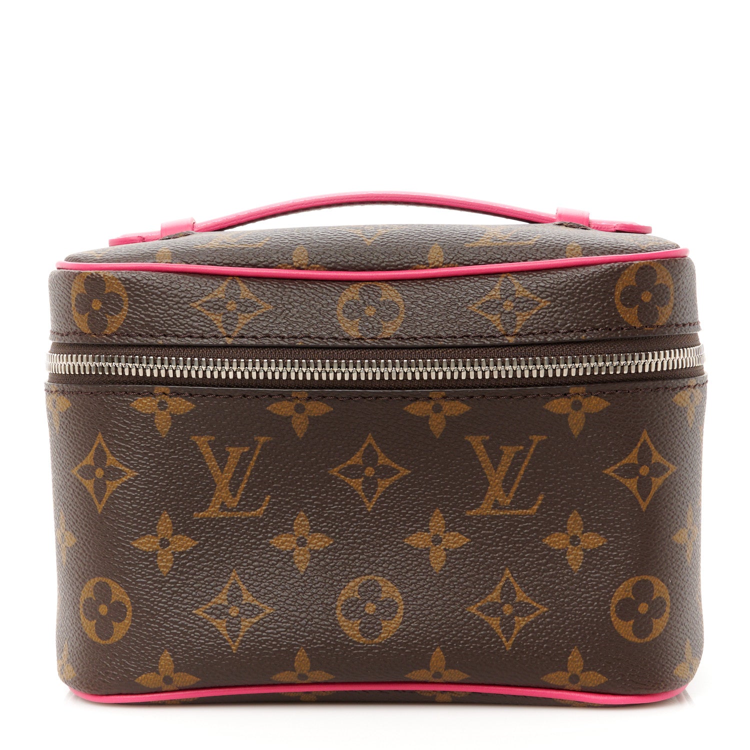 Louis Vuitton Monogram Macassar Nice Mini Pondichery Pink 1 of 8
