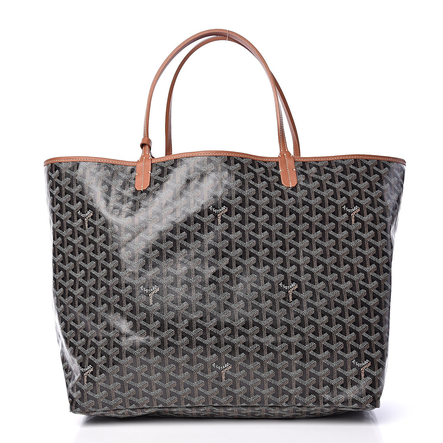 Goyard Goyardine Saint Louis GM Black Gold 3 of 10