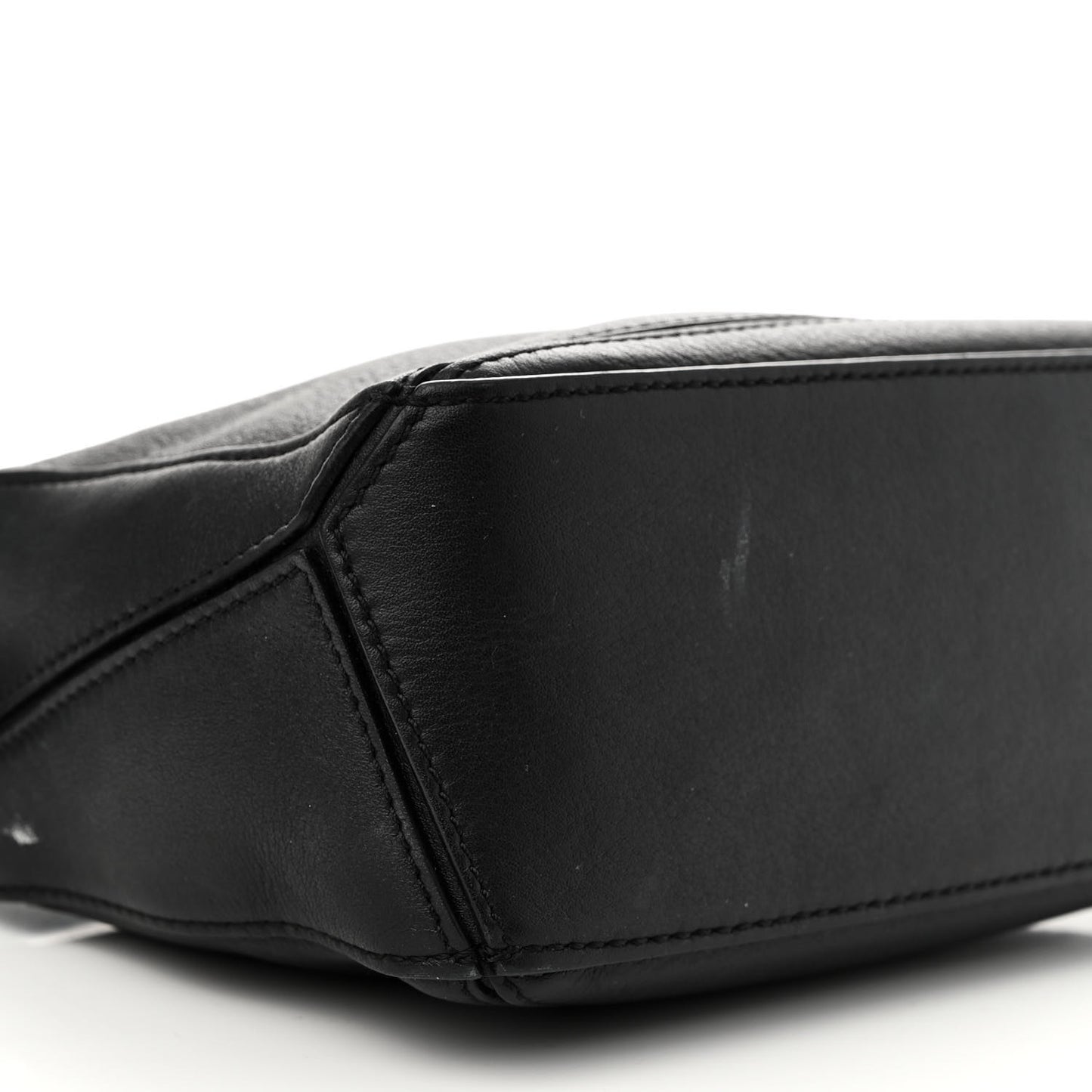 Calfskin Mini Puzzle Bag Black