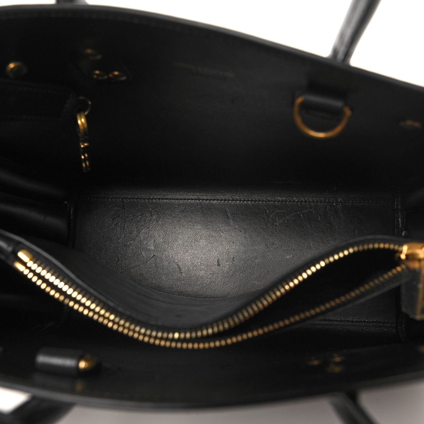 Calfskin Baby Sac De Jour Black