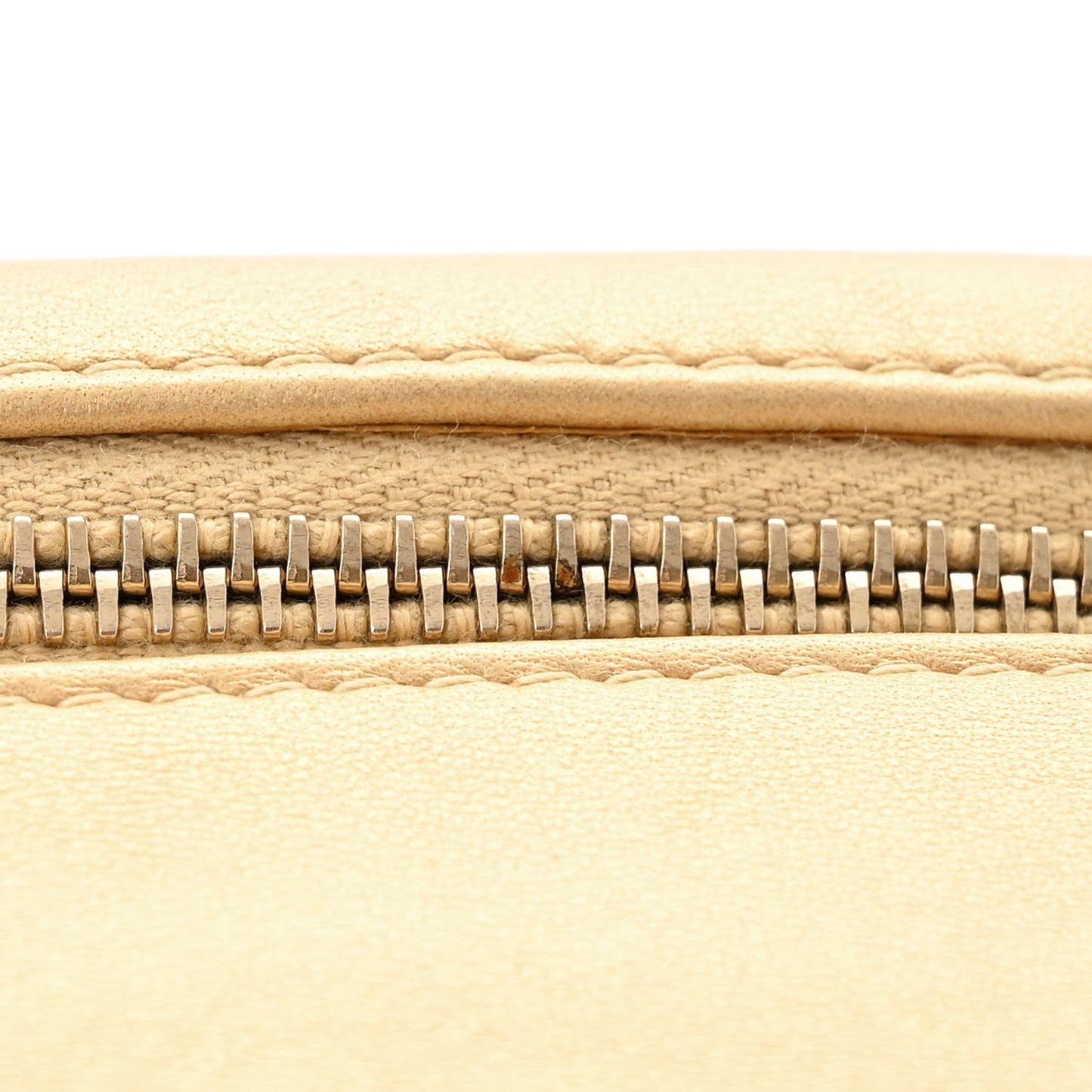 Metallic Lambskin Quilted Small Coco Boy Camera Case Gold