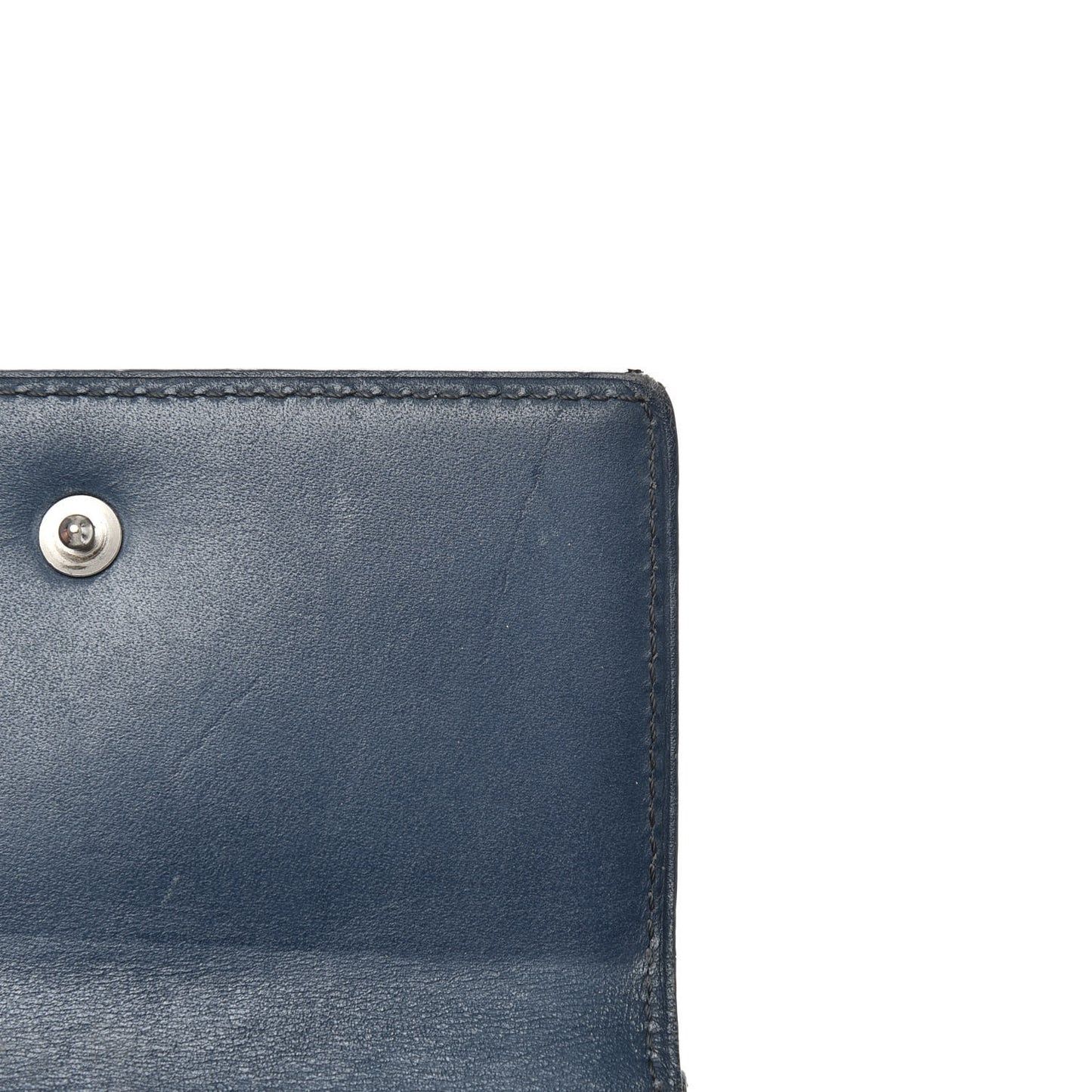 Mat Monogram Elise Wallet Blue