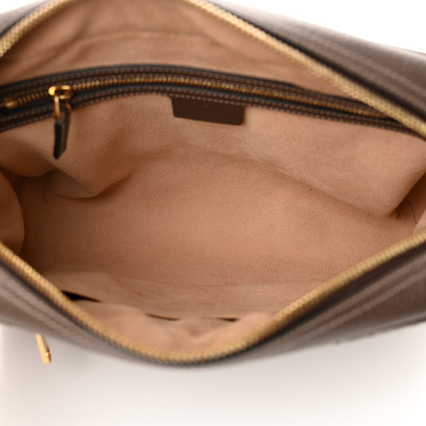GG Supreme Monogram Web Small Ophidia Shoulder Bag Brown