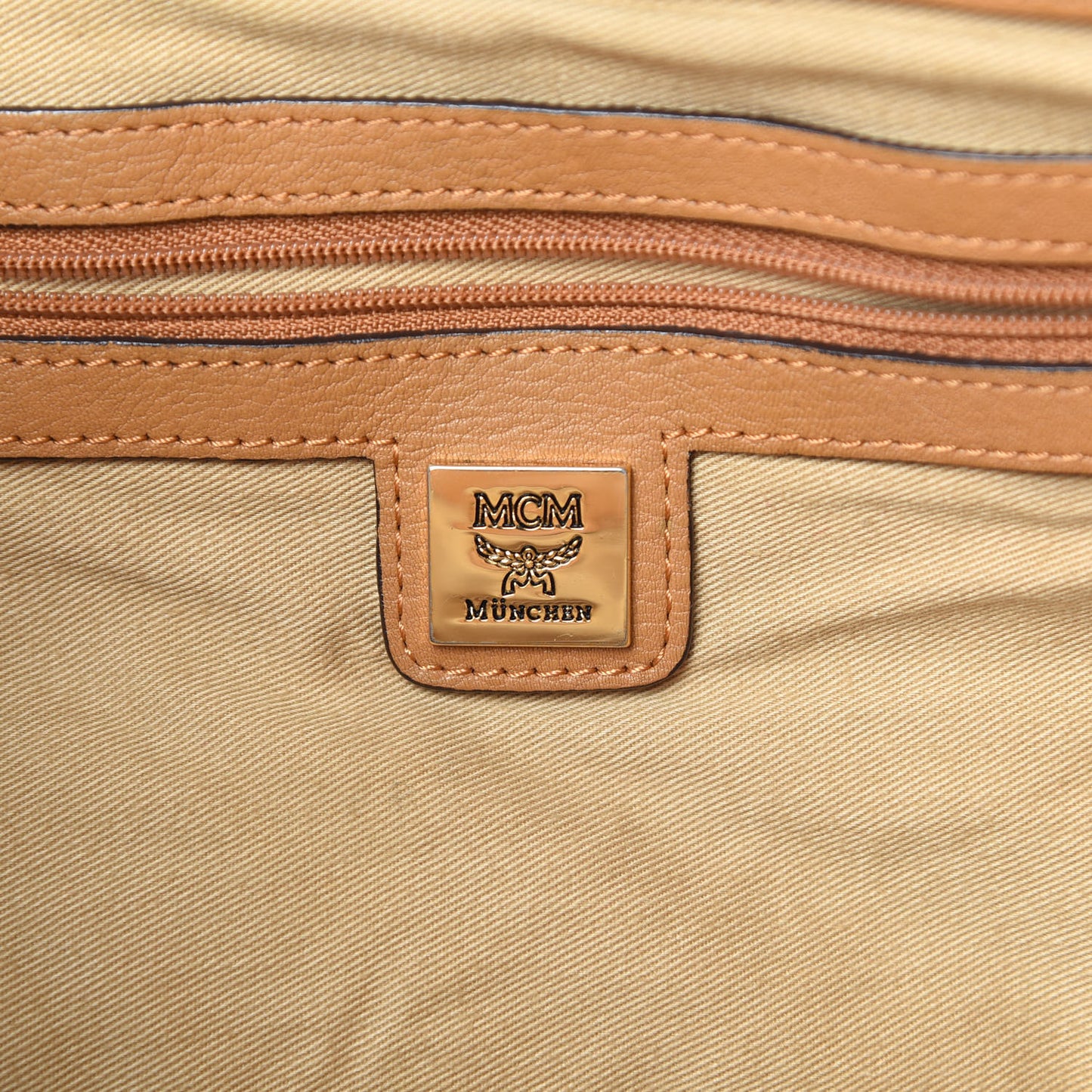 Visetos Medium Essentials Shopper Tote Cognac