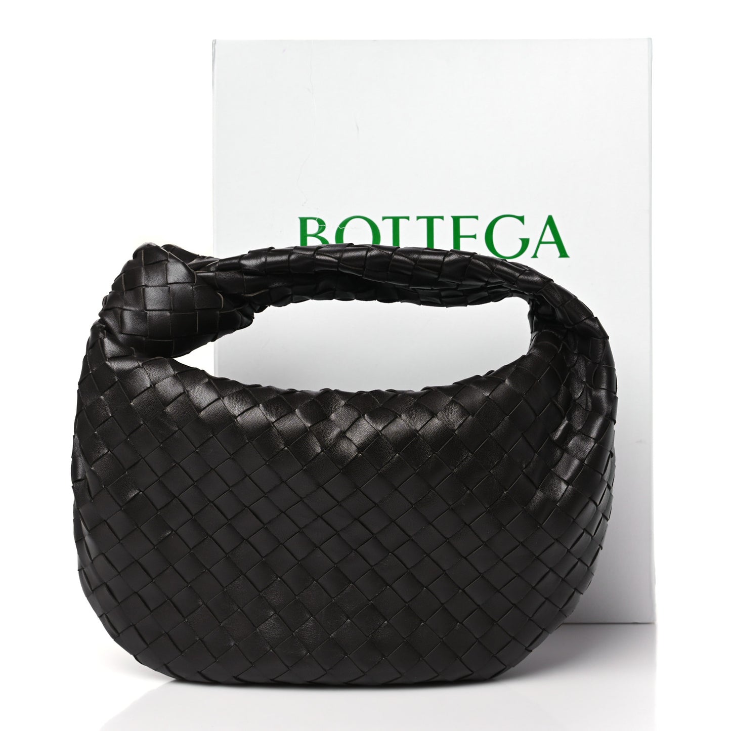Nappa Intrecciato Teen Jodie Hobo Fondant