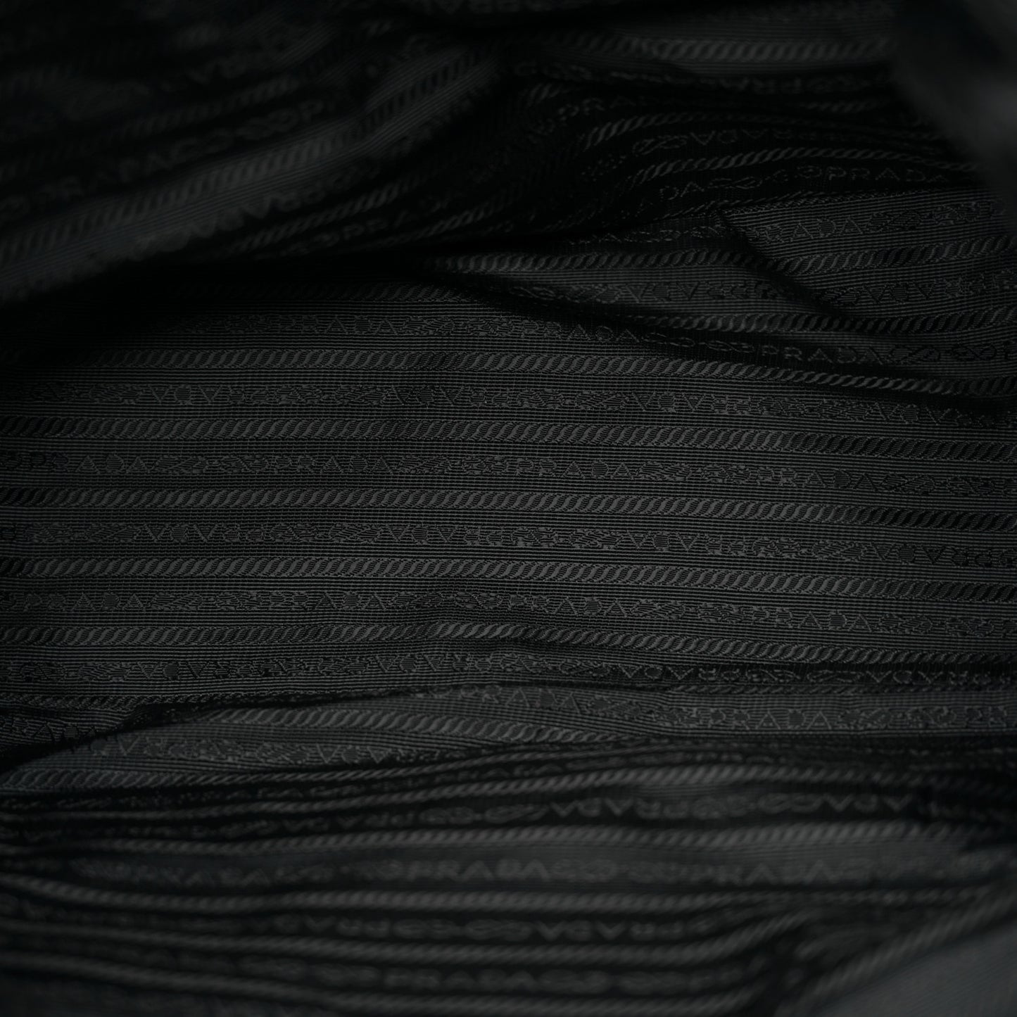 Tessuto Nylon Saffiano Tote Black