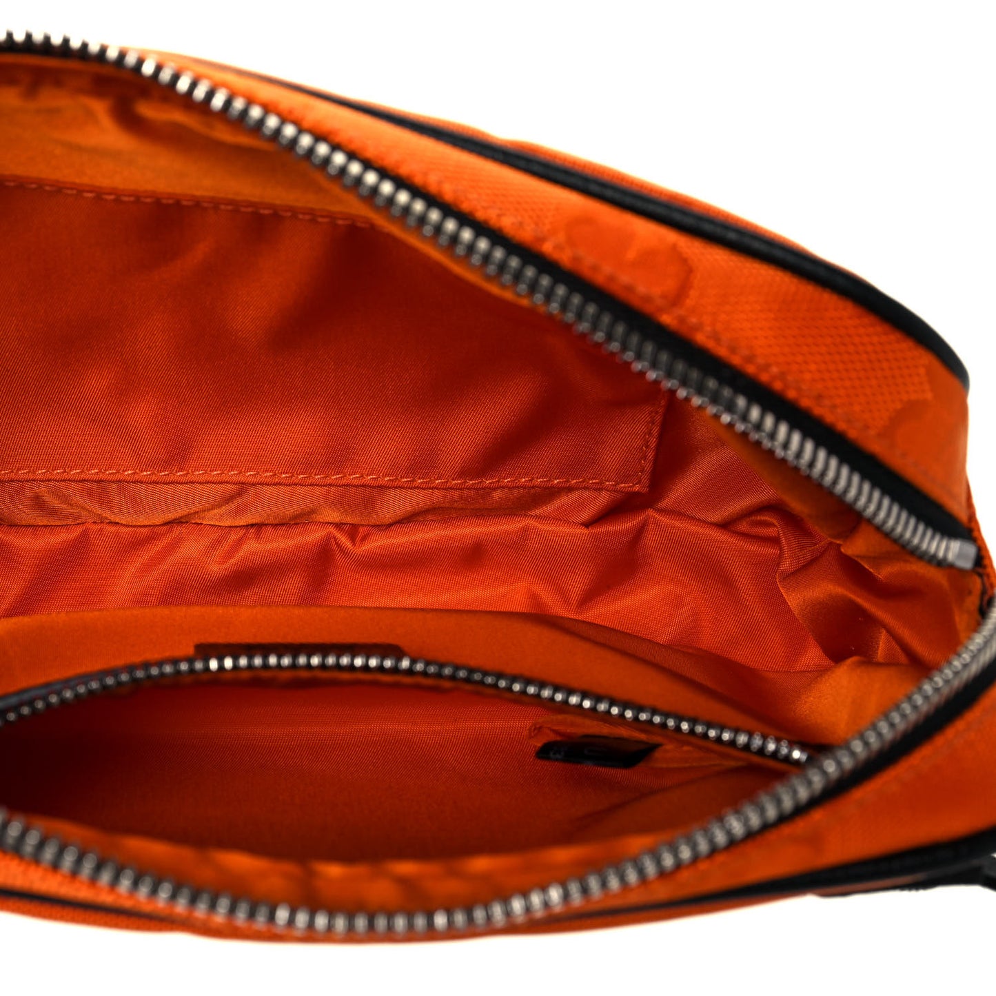 Econyl Nylon Monogram Off The Grid Belt Bag Carrot Orange Black