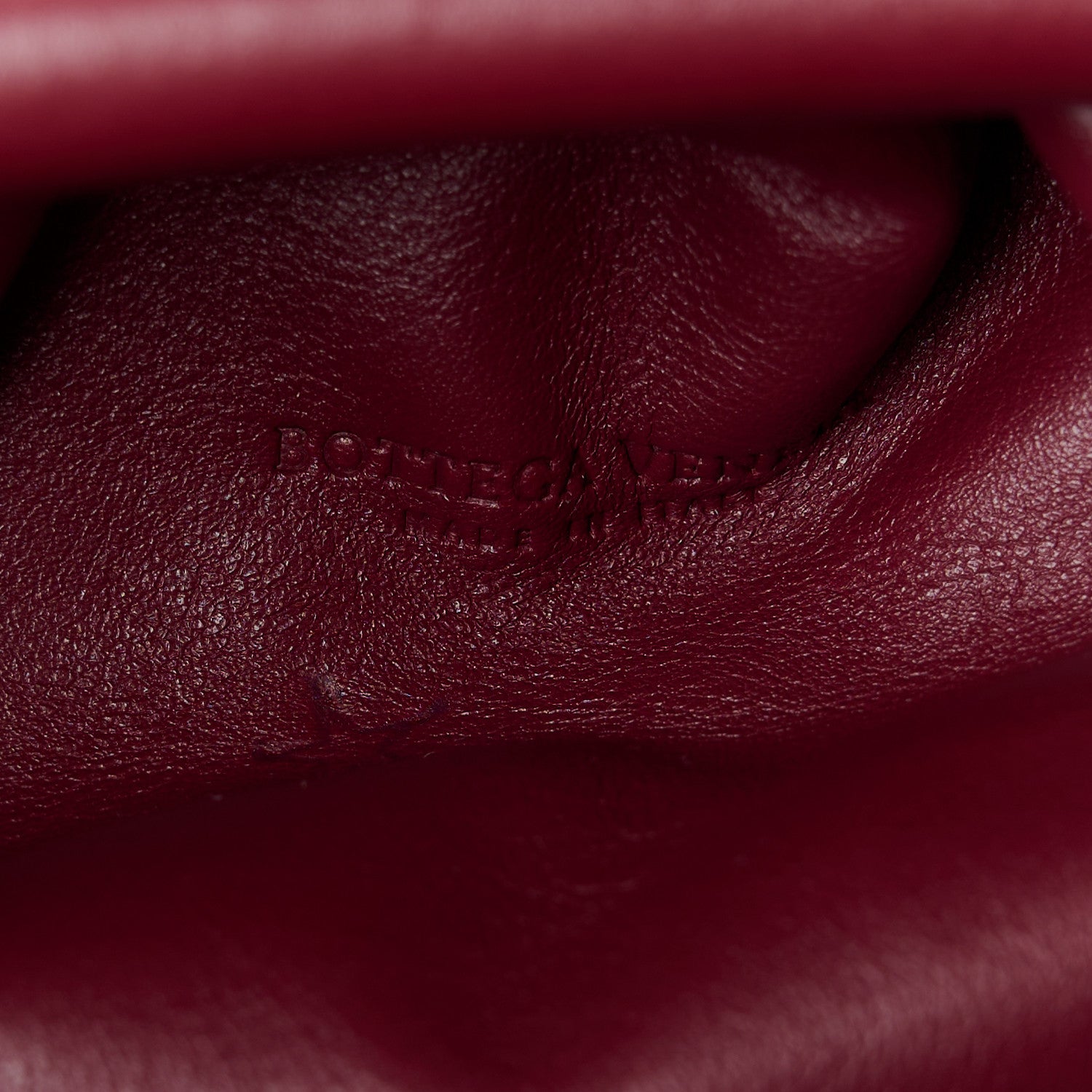 Bottega Veneta Butter Calfskin The Mini Pouch Bordeaux 6 of 11