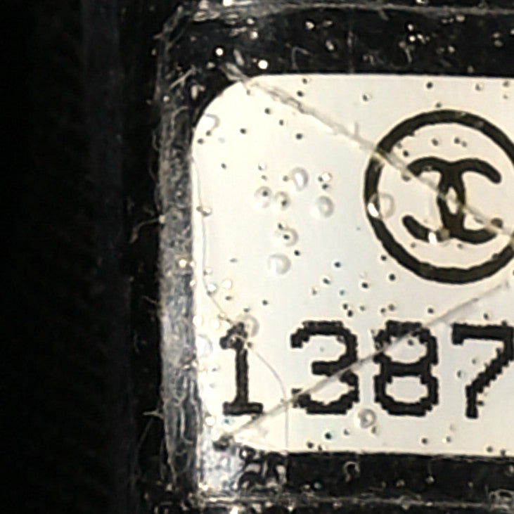 Caviar Half Moon Wallet On Chain WOC Black