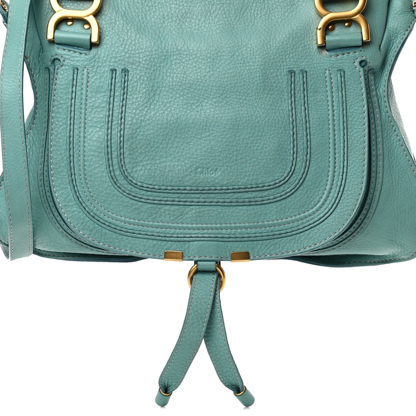 Calfskin Medium Marcie Satchel Fresh Mint