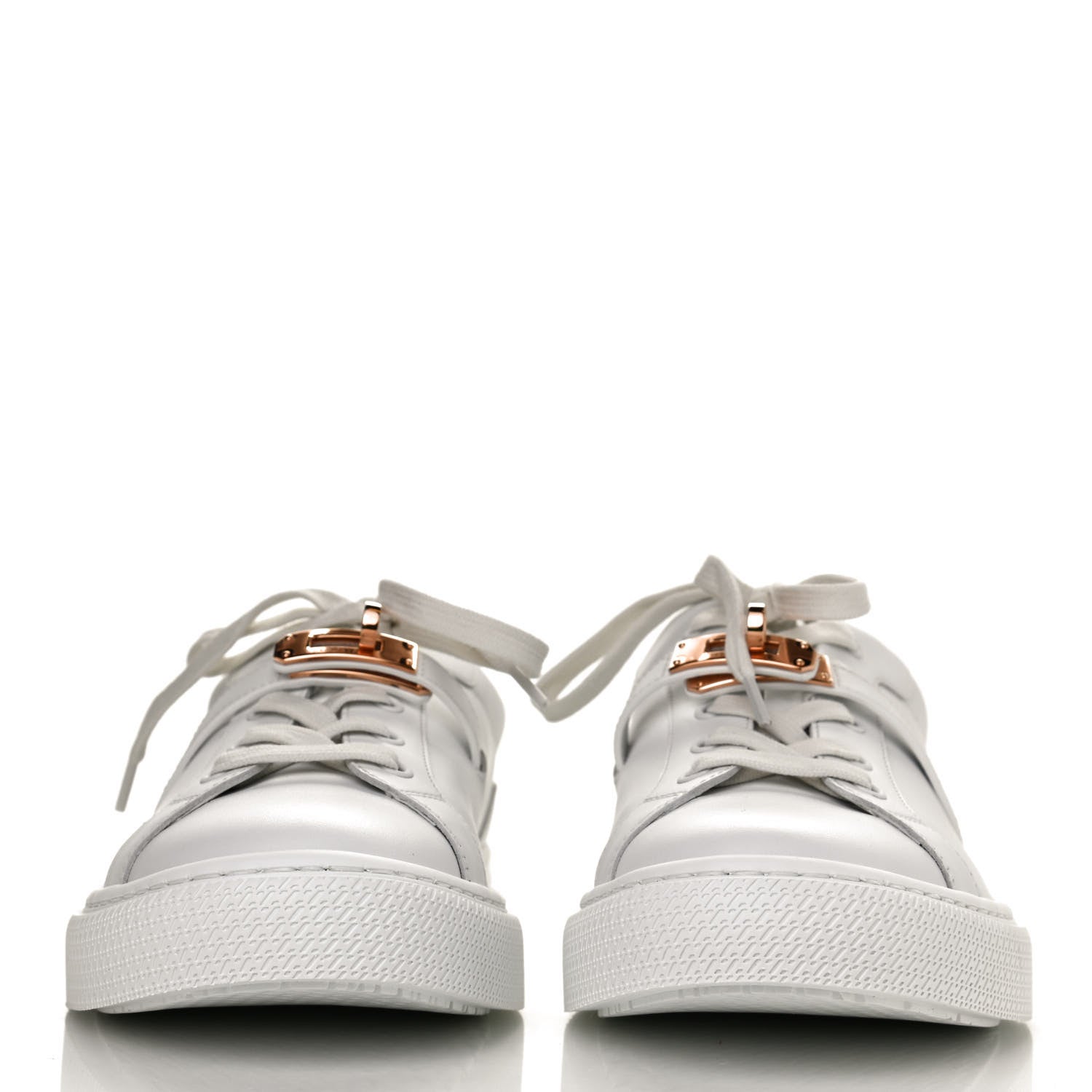 Hermes Calfskin Day Sneakers 41 White 2 of 10