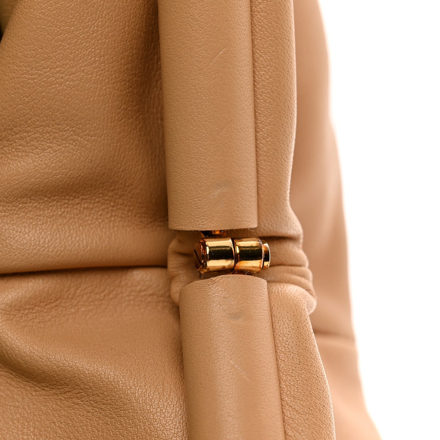 Calfskin Teen Pouch Almond