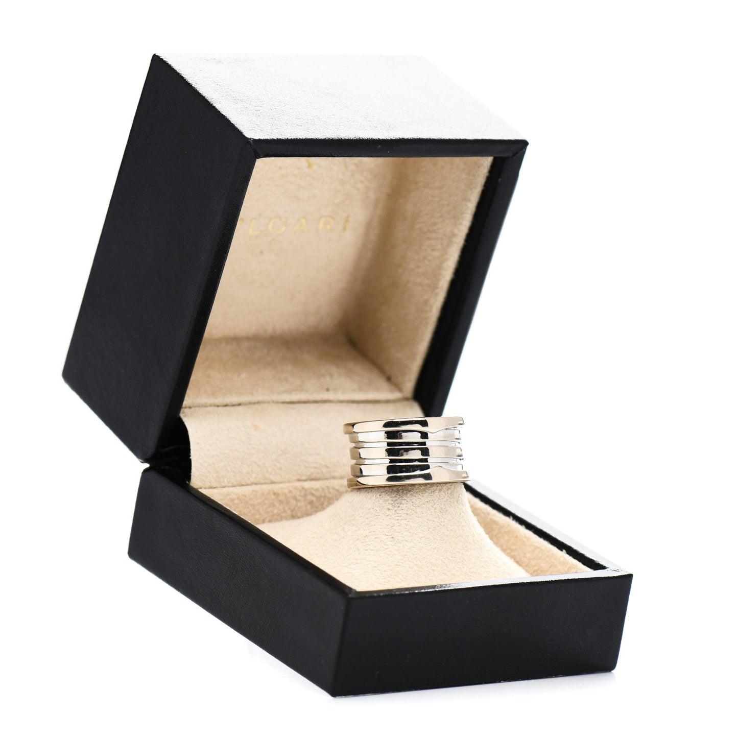 18K White Gold B.Zero1 Four-Band Ring 51 5.75