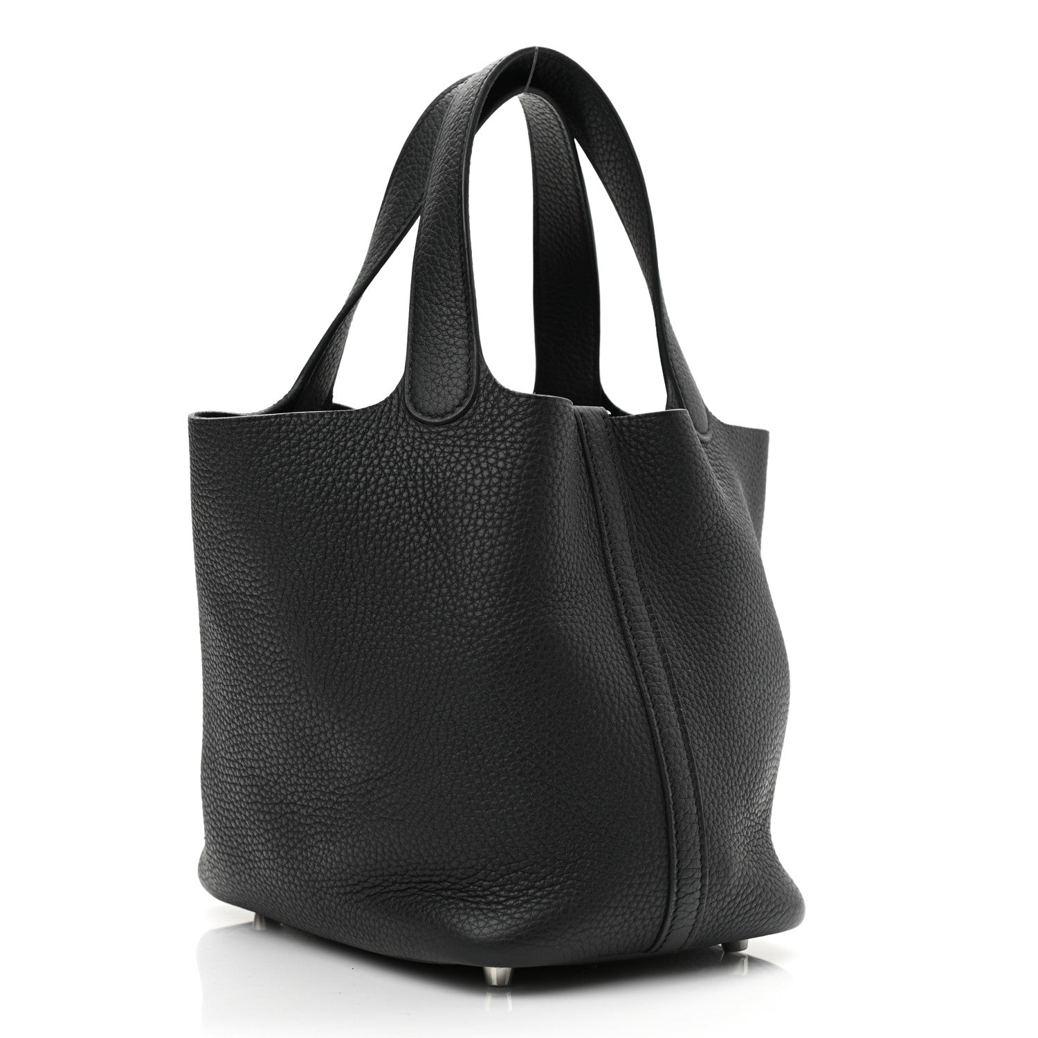 Hermes Taurillon Clemence Picotin Lock 18 PM Black 3 of 11
