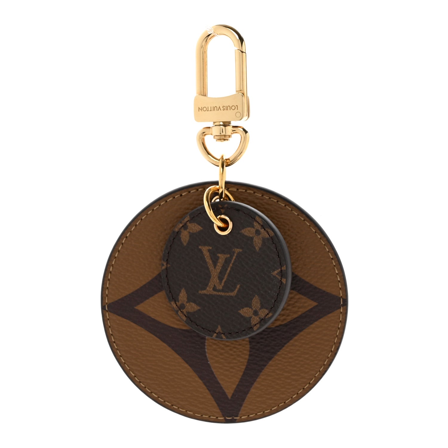 Louis Vuitton Monogram Reverse Key Holder Bag Charm 1887962