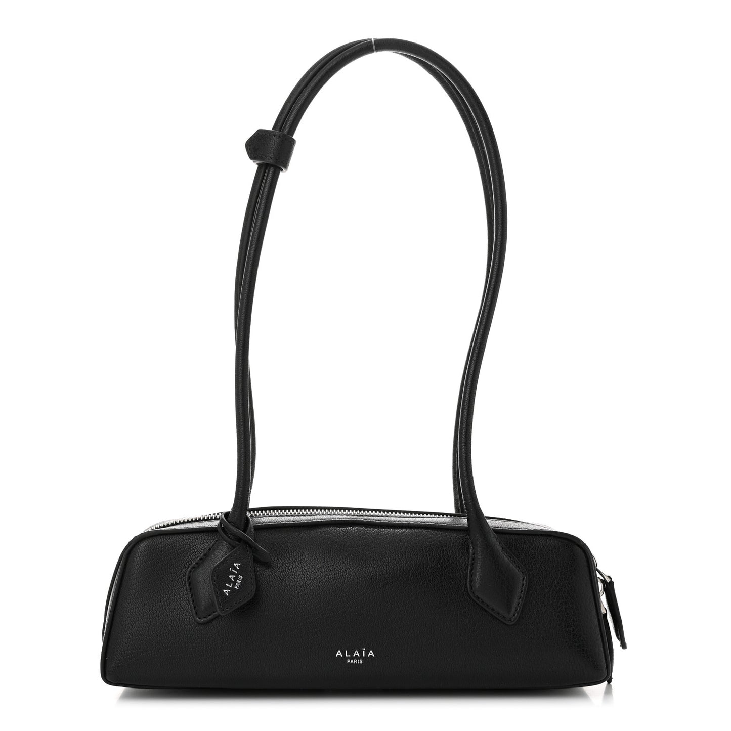 Goatskin Small Le Teckel Bag Black