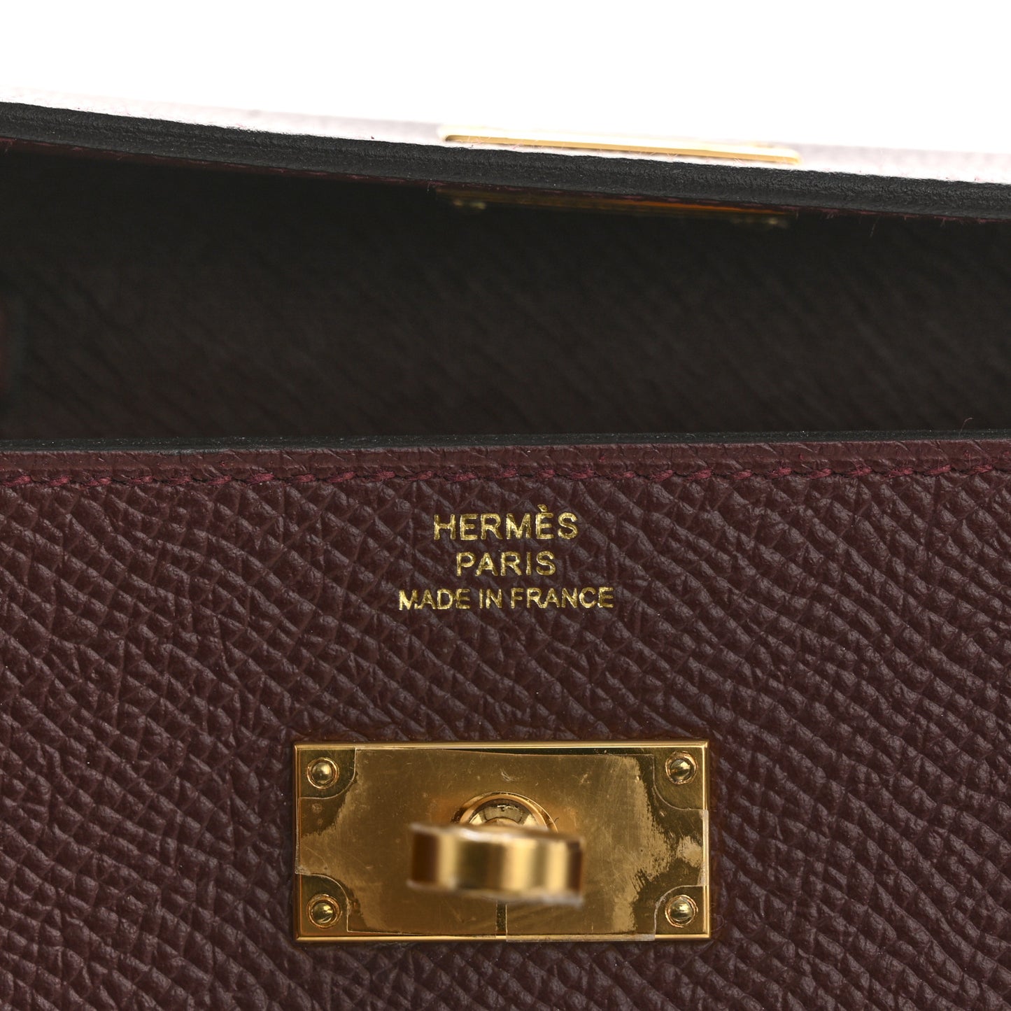 Epsom Kelly Wallet To Go Bordeaux