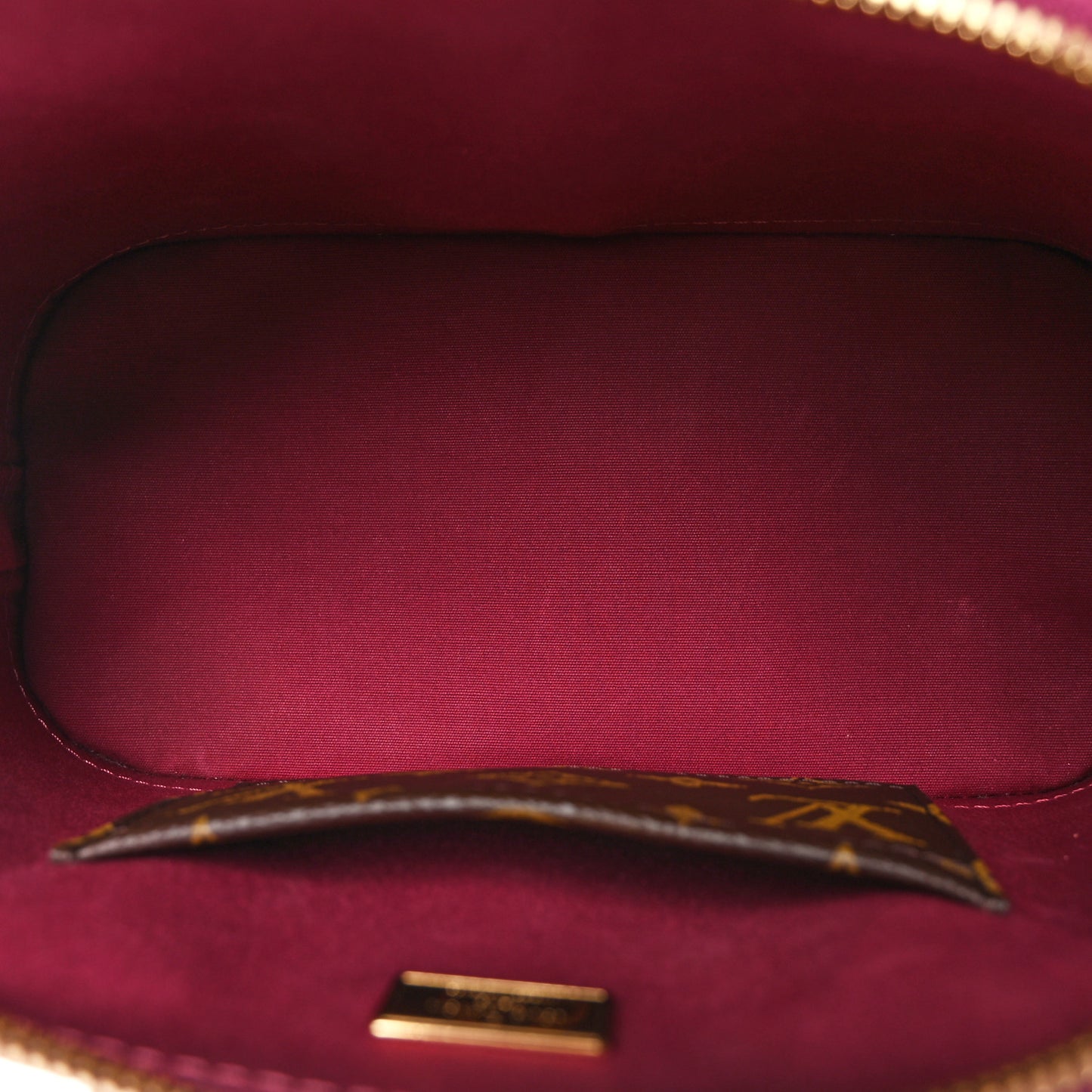 Patent Monogram Alma BB Magenta