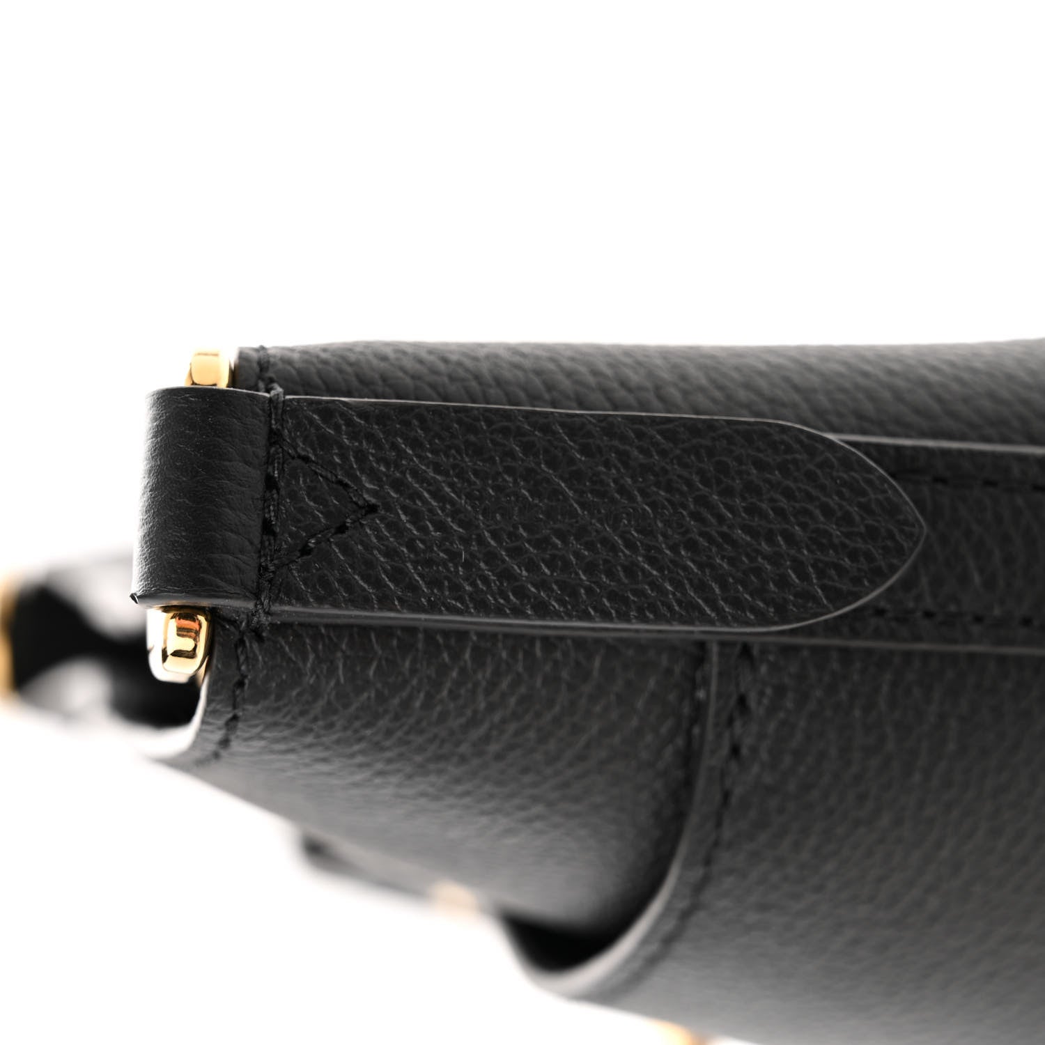 Louis Vuitton Calfskin Lock and Walk Bucket Black 7 of 10