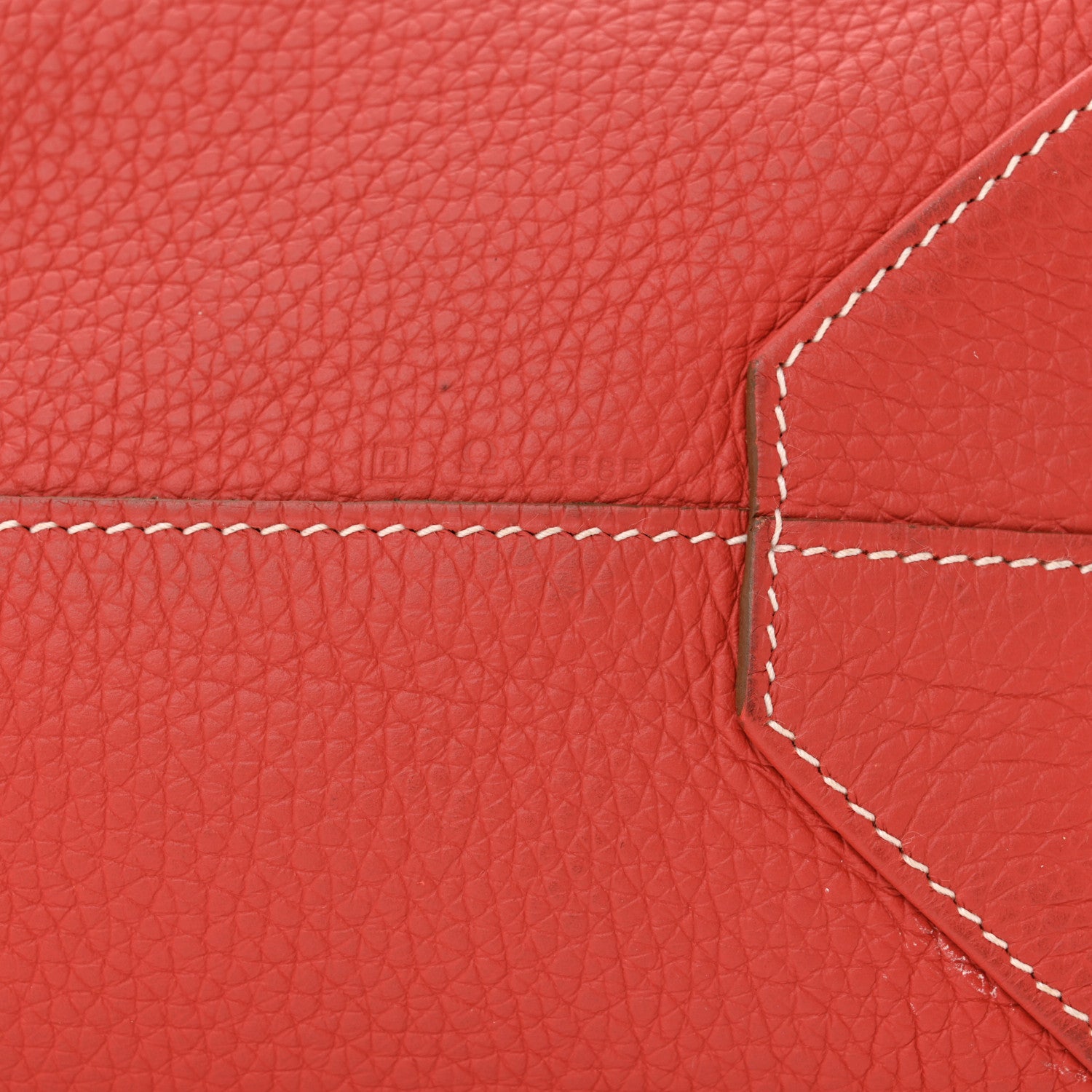 Hermes Taurillon Clemence Double Sens Reversible Tote 36 Sanguine Rose Jaipur 20 of 21