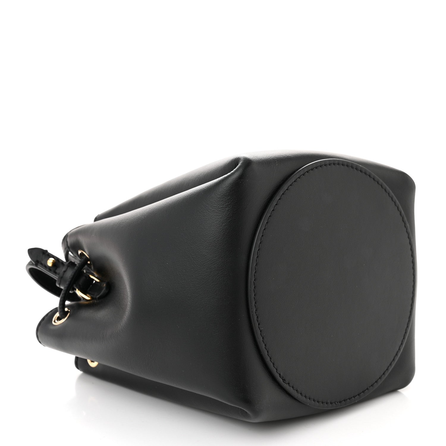 Burberry Calfskin Monogram Motif TB Bucket Black 4 of 9