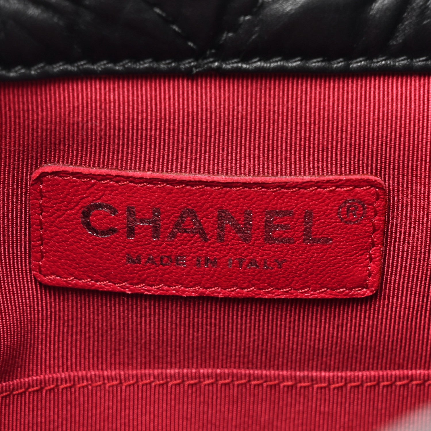 Chanel Aged Calfskin Quilted Small Gabrielle Backpack Black 6 of 12