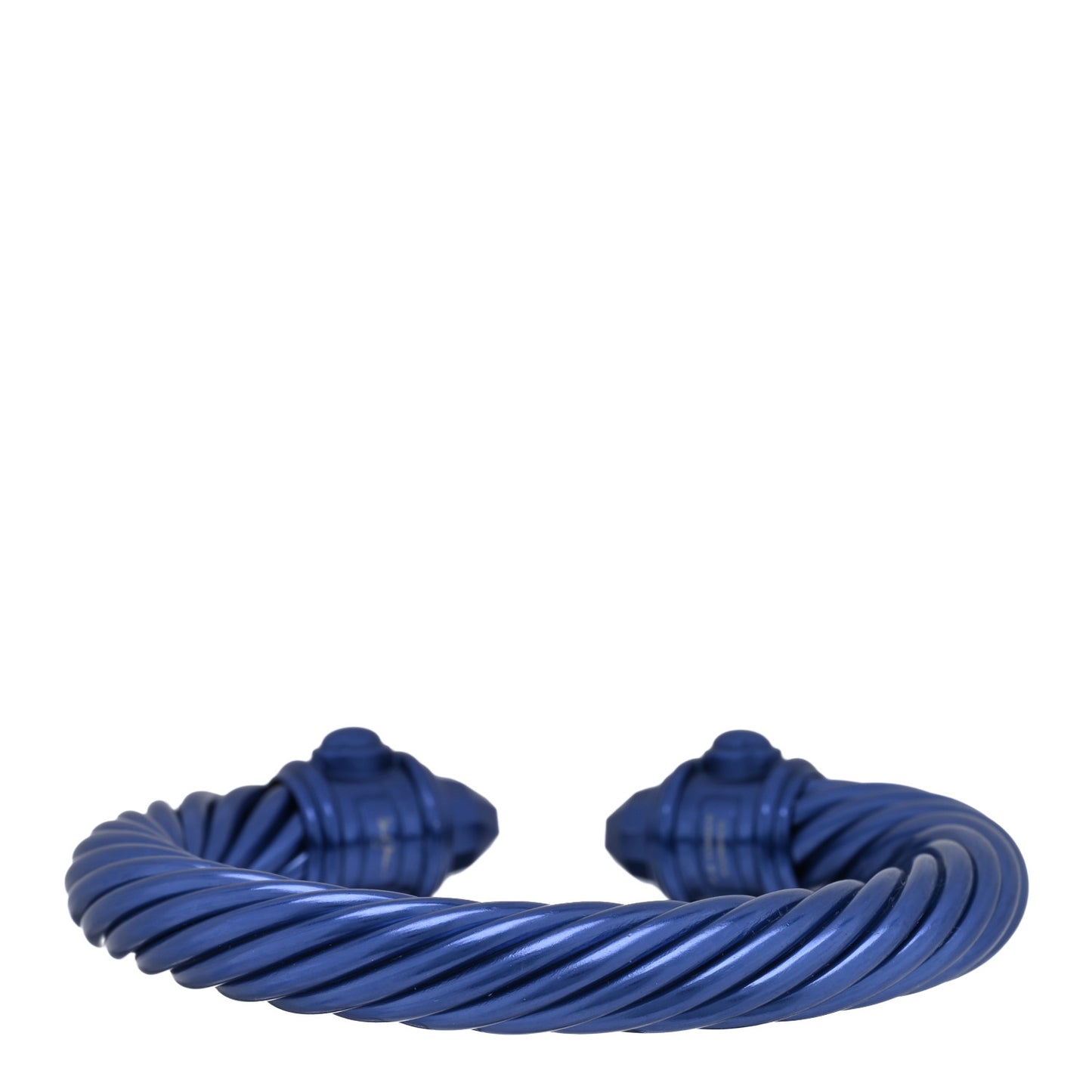 Aluminum 10mm Renaissance Cable Bracelet Indigo