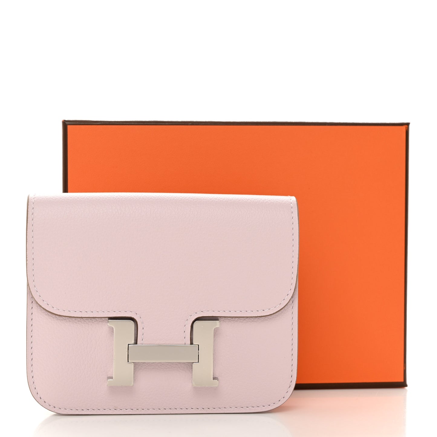 Evercolor Constance Slim Wallet Mauve Pale