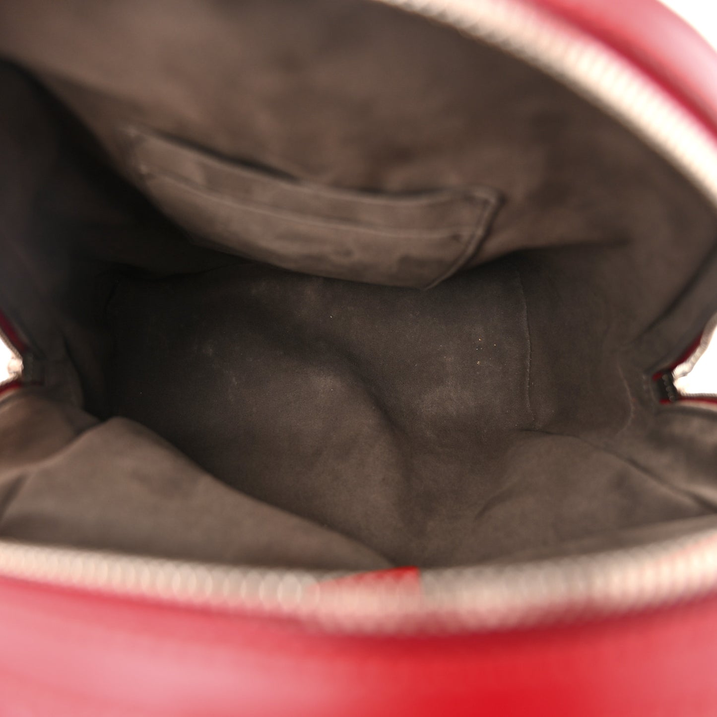 Guccissima Signature Small Day Backpack Hibiscus Red