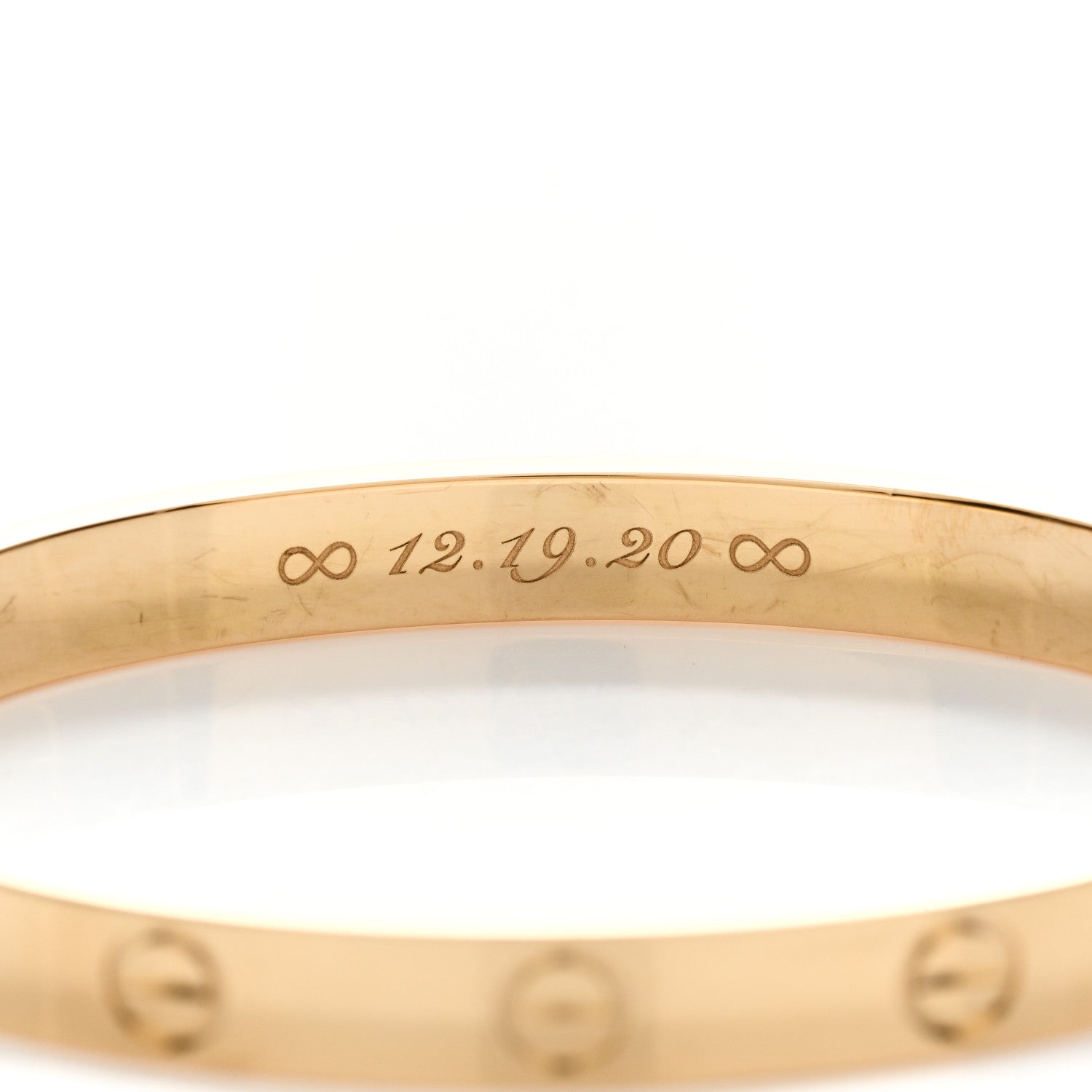 Cartier 18K Yellow Gold LOVE Bracelet 16 4 of 4